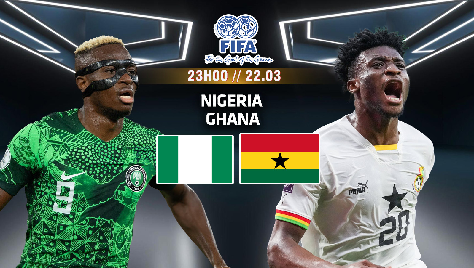 Nhận định bóng đá Nigeria vs Ghana