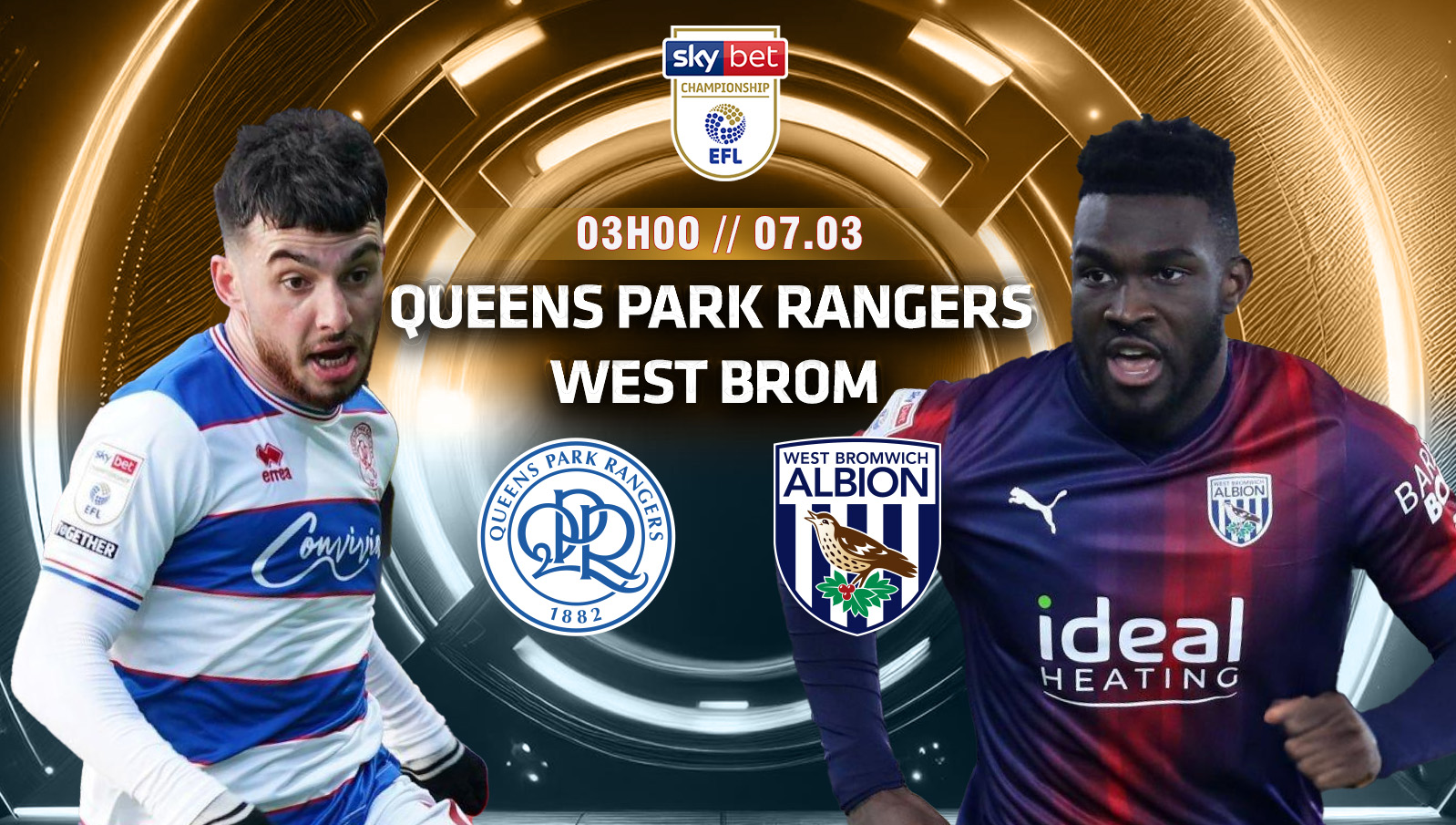 Nhận định bóng đá QPR vs West Brom