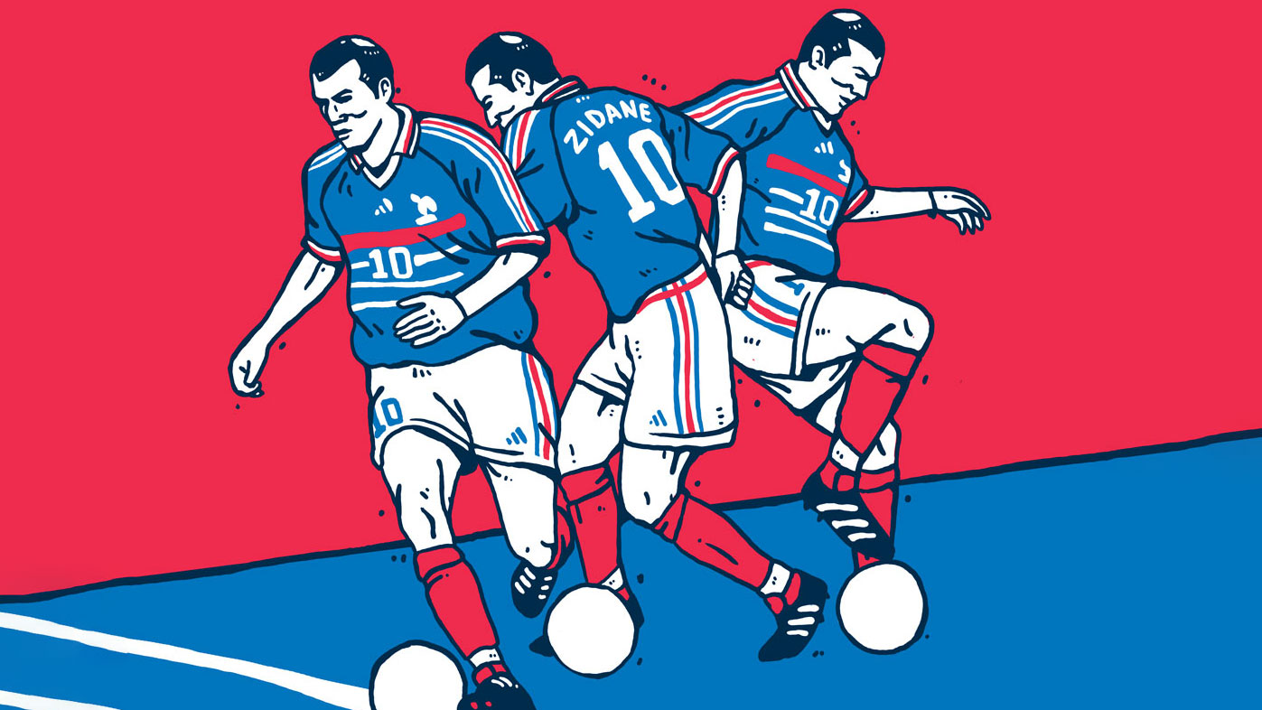 Kỹ thuật Roulette - xoay người 360 độ của Zidane