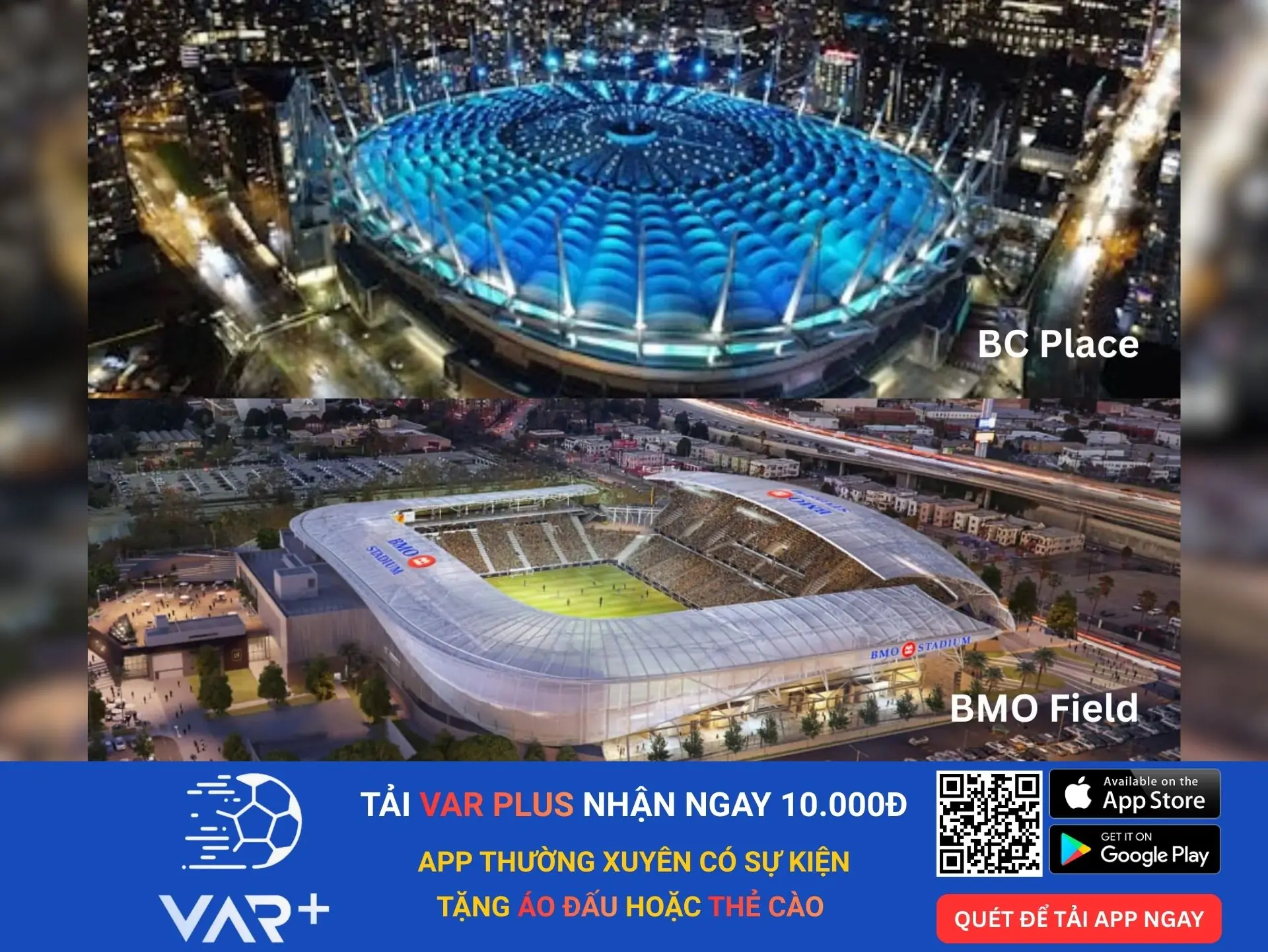 World Cup 2026 tổ chức ở đâu? Kỷ nguyên mới của bóng đá thế giới tại Bắc Mỹ 4 2 sân vận động đăng cai World Cup 2026 tại Canada