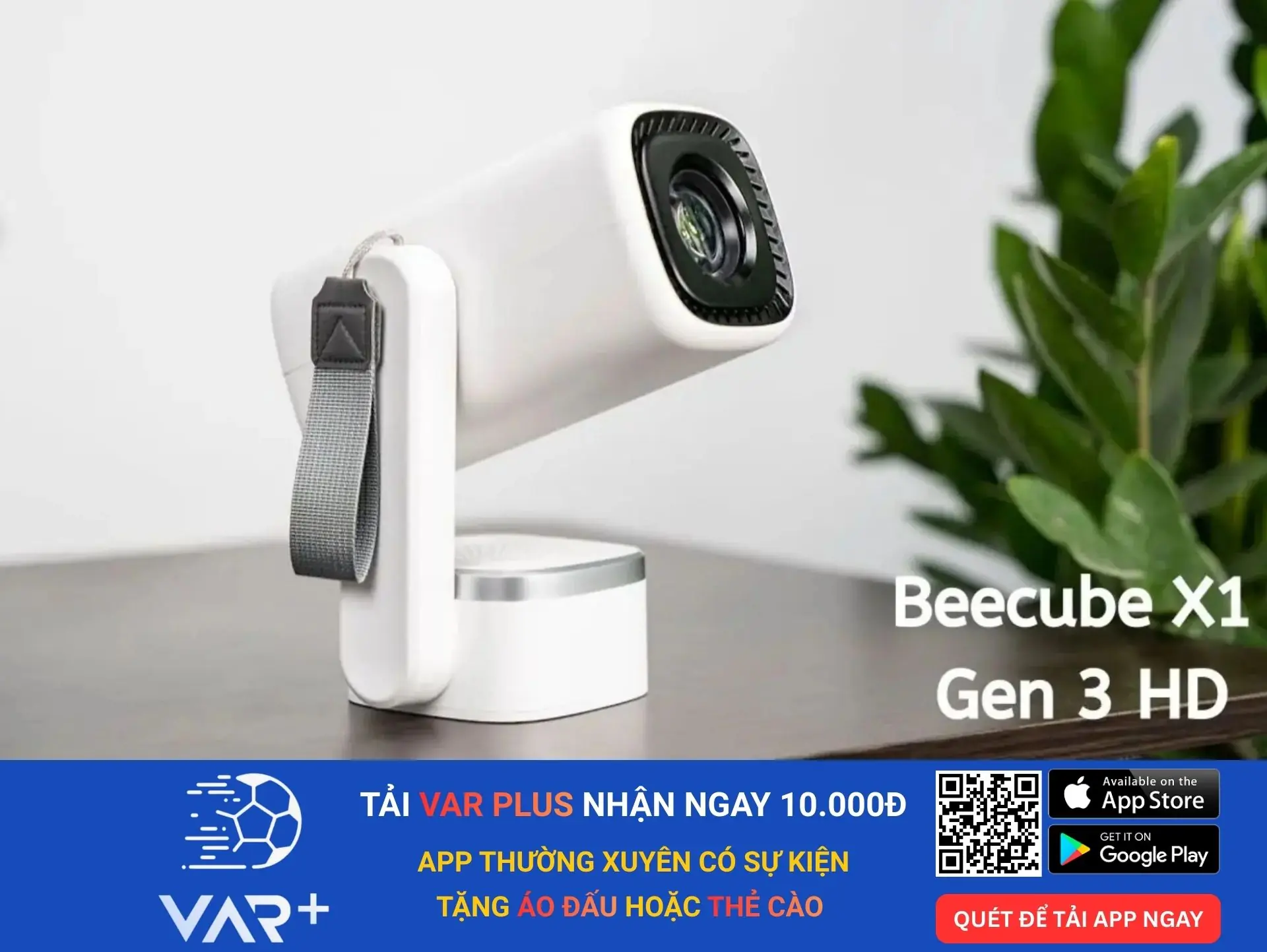 Beecube X1 Gen 3 HD - Vua Máy Chiếu Mini Giá Rẻ