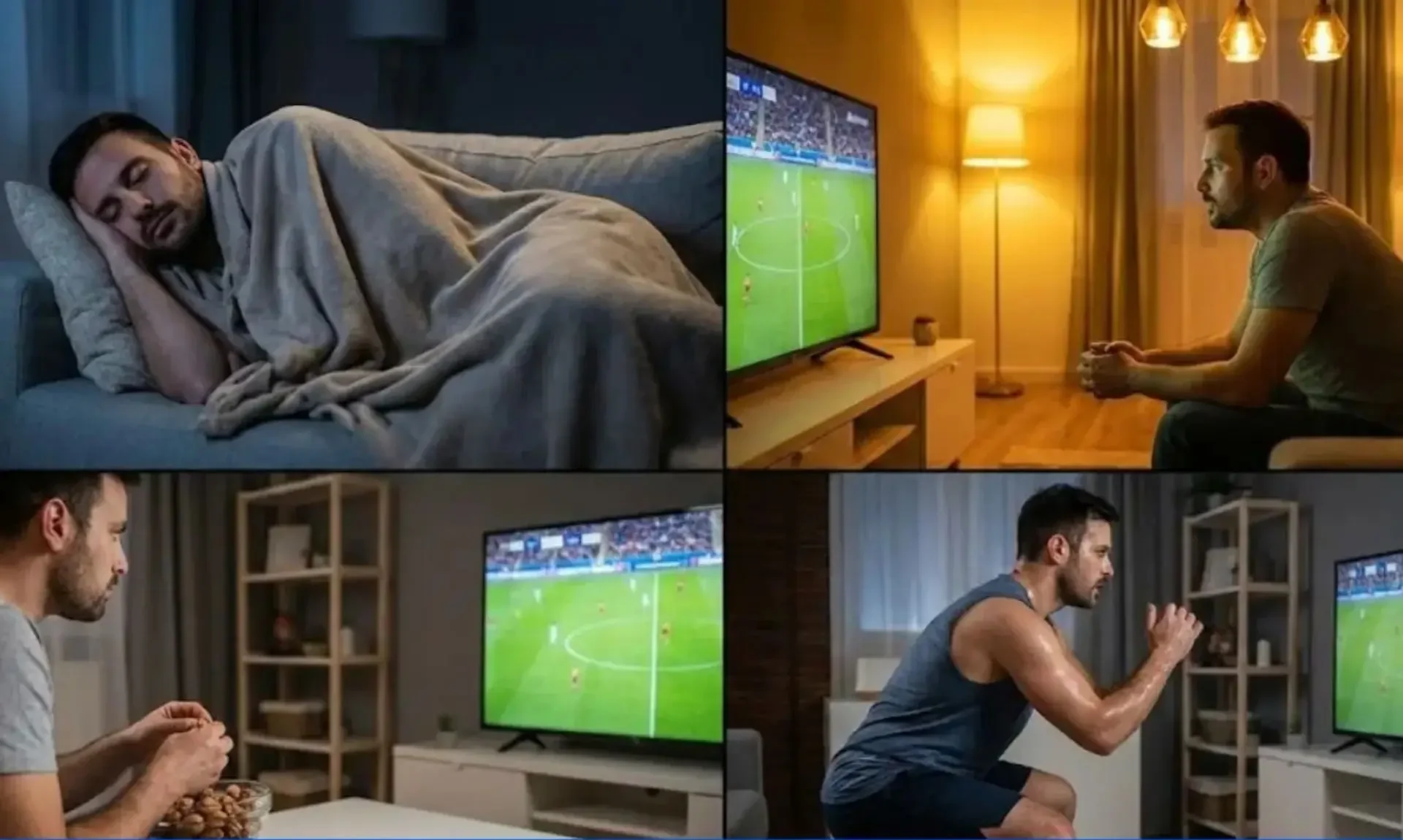 Nên làm gì để anh em luôn tỉnh táo trong suốt trận đấu mà không bị ngủ quên?