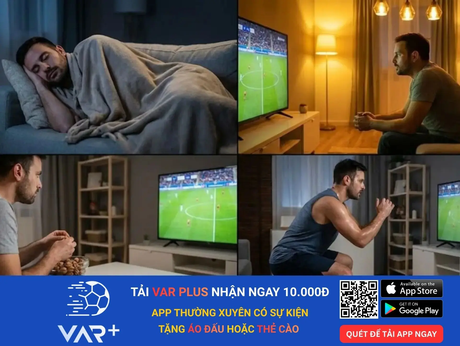 3 bí kíp giúp thức khuya xem đá bóng trực tiếp, mà vẫn tỉnh táo cho ngày hôm sau 2 Nên làm gì để anh em luôn tỉnh táo trong suốt trận đấu mà không bị ngủ quên?