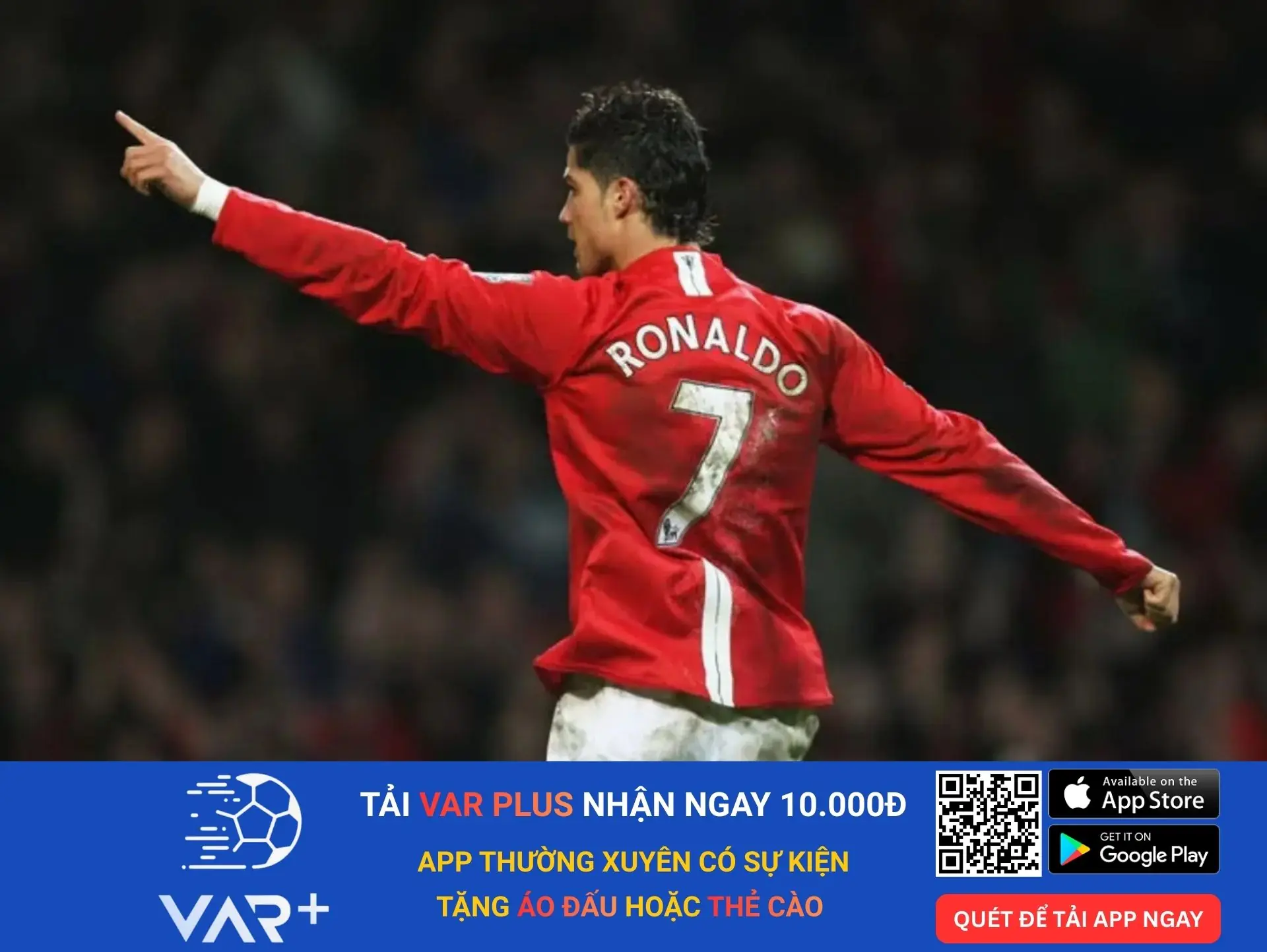 Ronaldo thời còn ở MU