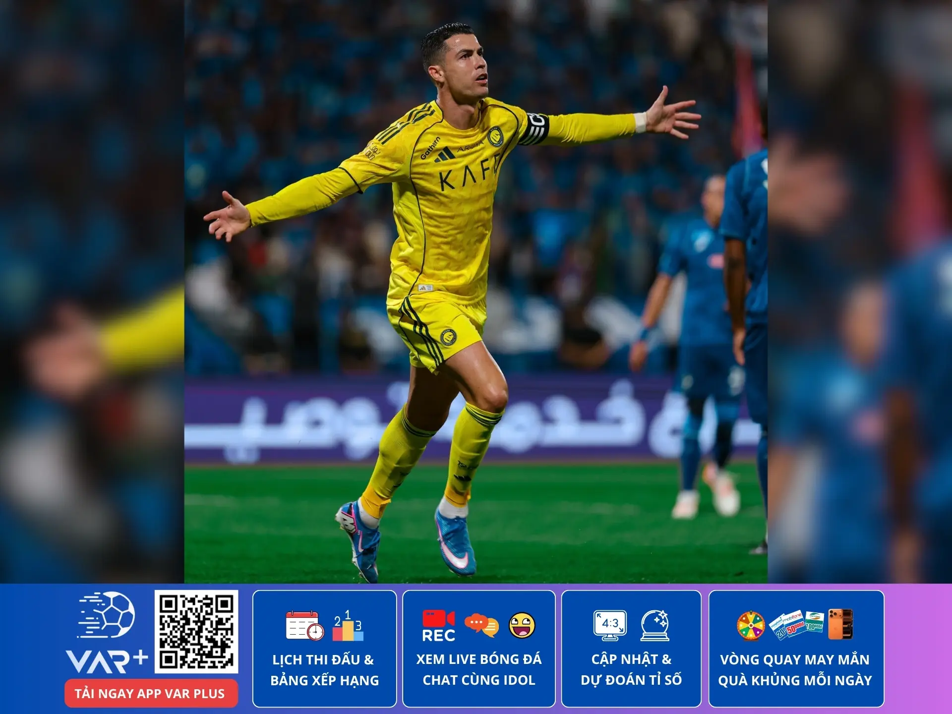 Ronaldo hiện đang thi đấu cho Al-Nassr FC