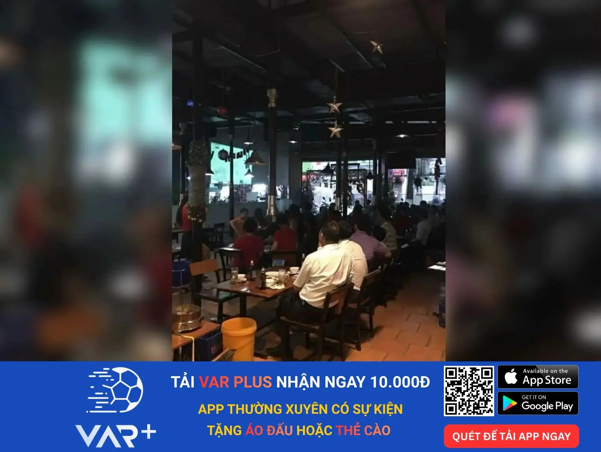 Giang Còi quán - một không gian xem bóng đá, nhậu thả ga mà anh em nên lựa chọn