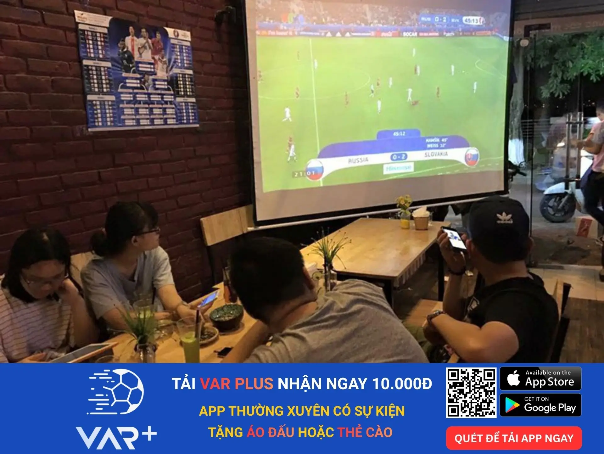 Top 10+ địa điểm xem bóng đá ở Hà Nội hôm nay 3 Góc Khán Đài Football Coffee & Live Music