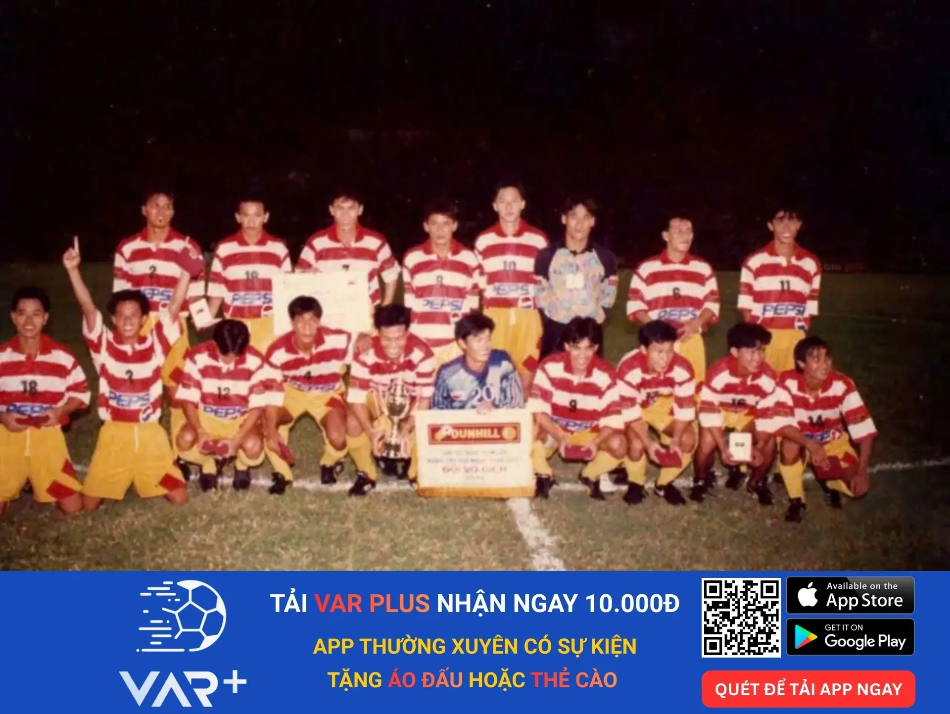 Câu lạc bộ bóng đá Công an Thành phố Hồ Chí Minh 5 Câu lạc bộ bóng đá công an thành phố Hồ Chí Minh vô địch vào năm 1995