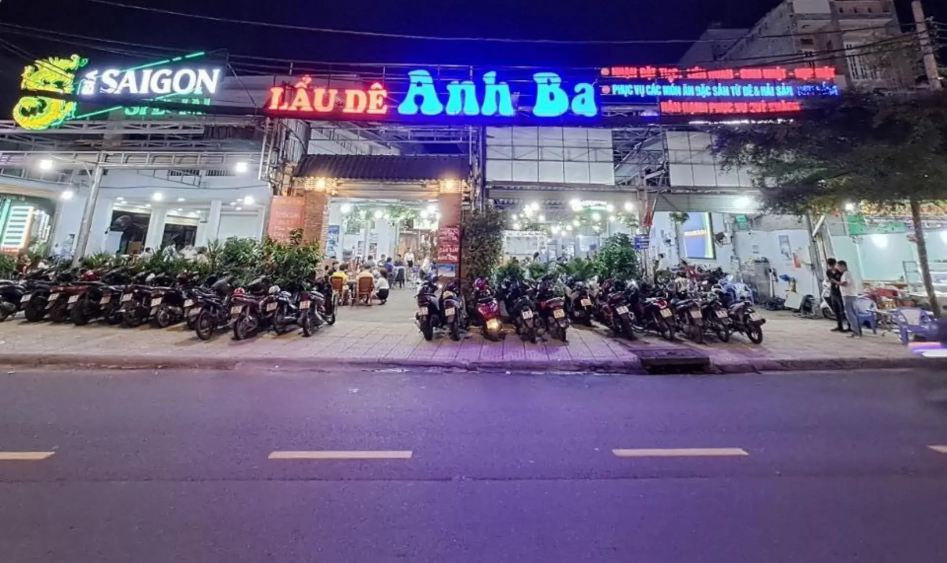 Quán lẩu dê Anh Ba