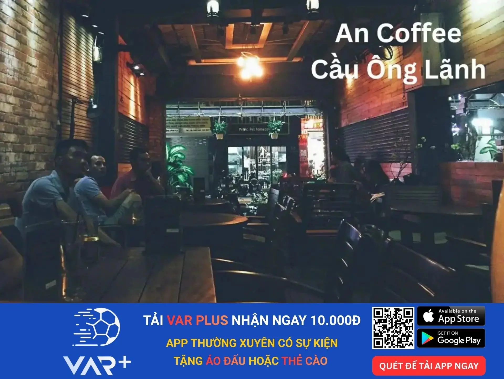 Top 10 quán cafe xem bóng đá tại TPHCM 4 An Coffee - Cầu Ông Lãnh