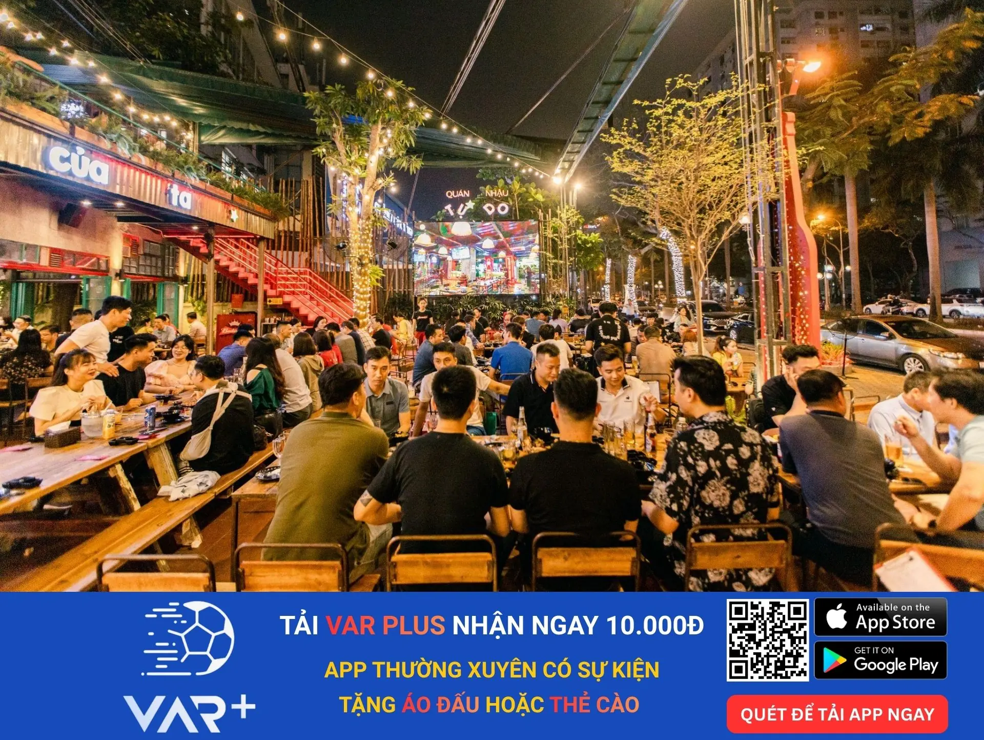 Top 10+ địa điểm xem bóng đá ở Hà Nội hôm nay 1 Chuỗi Quán Nhậu Tự Do là cái tên "hot" nhất hiện nay đối với giới trẻ Hà Nội