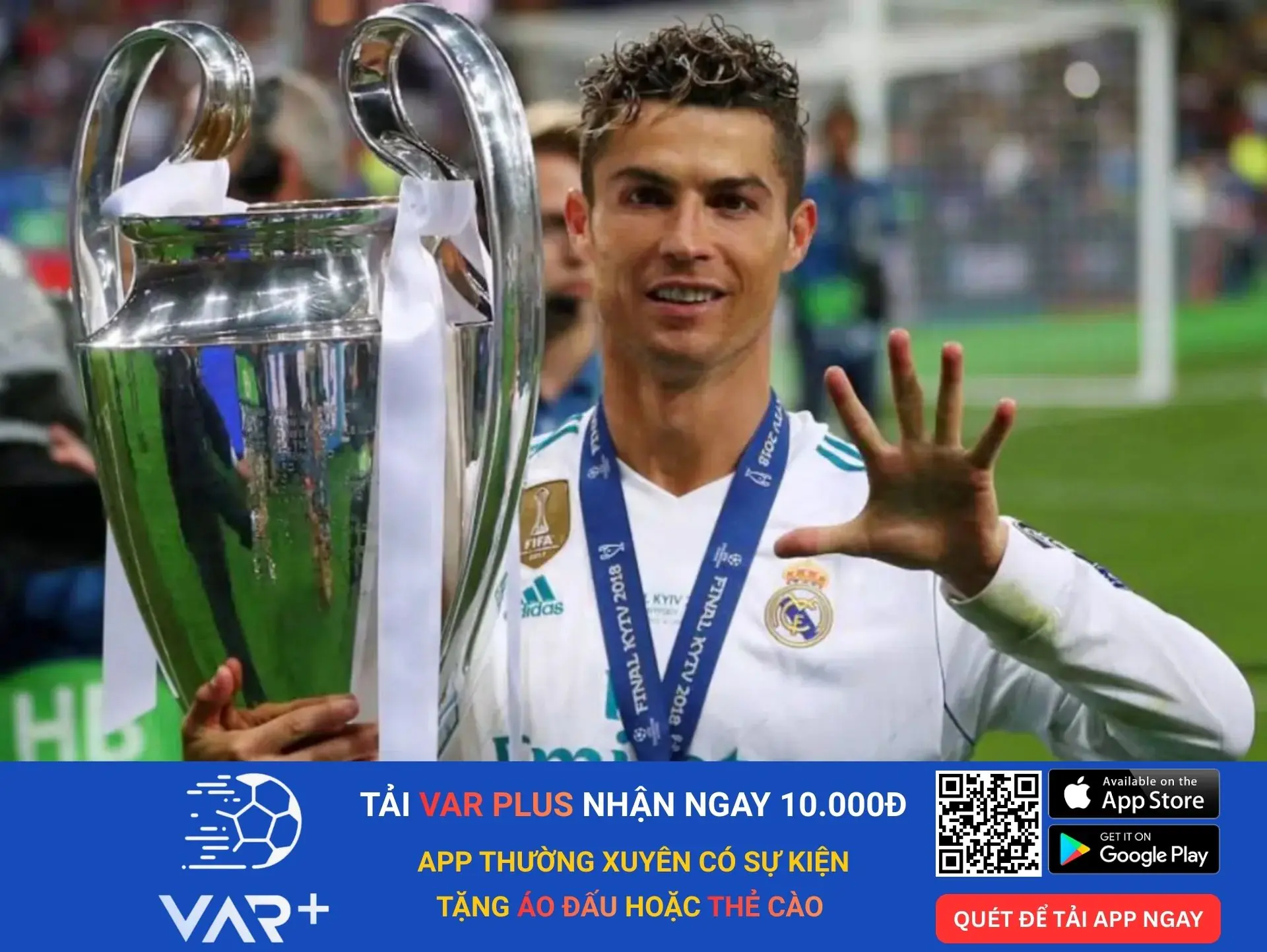 Lập kỷ lục vô tiền khoáng hậu - Vô địch C1 3 lần liên tiếp cùng Real Madrid