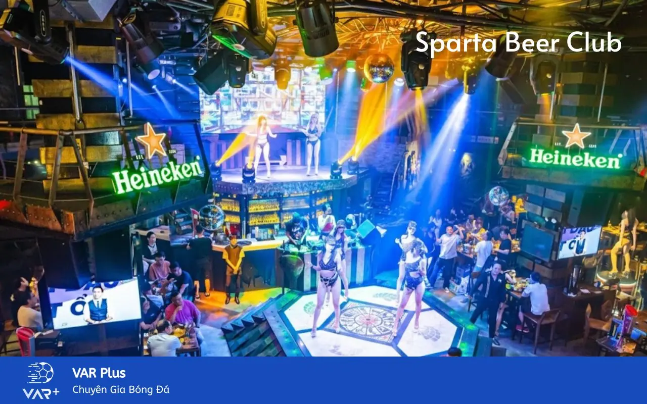 Sparta Beer Club sôi động như một đấu trường