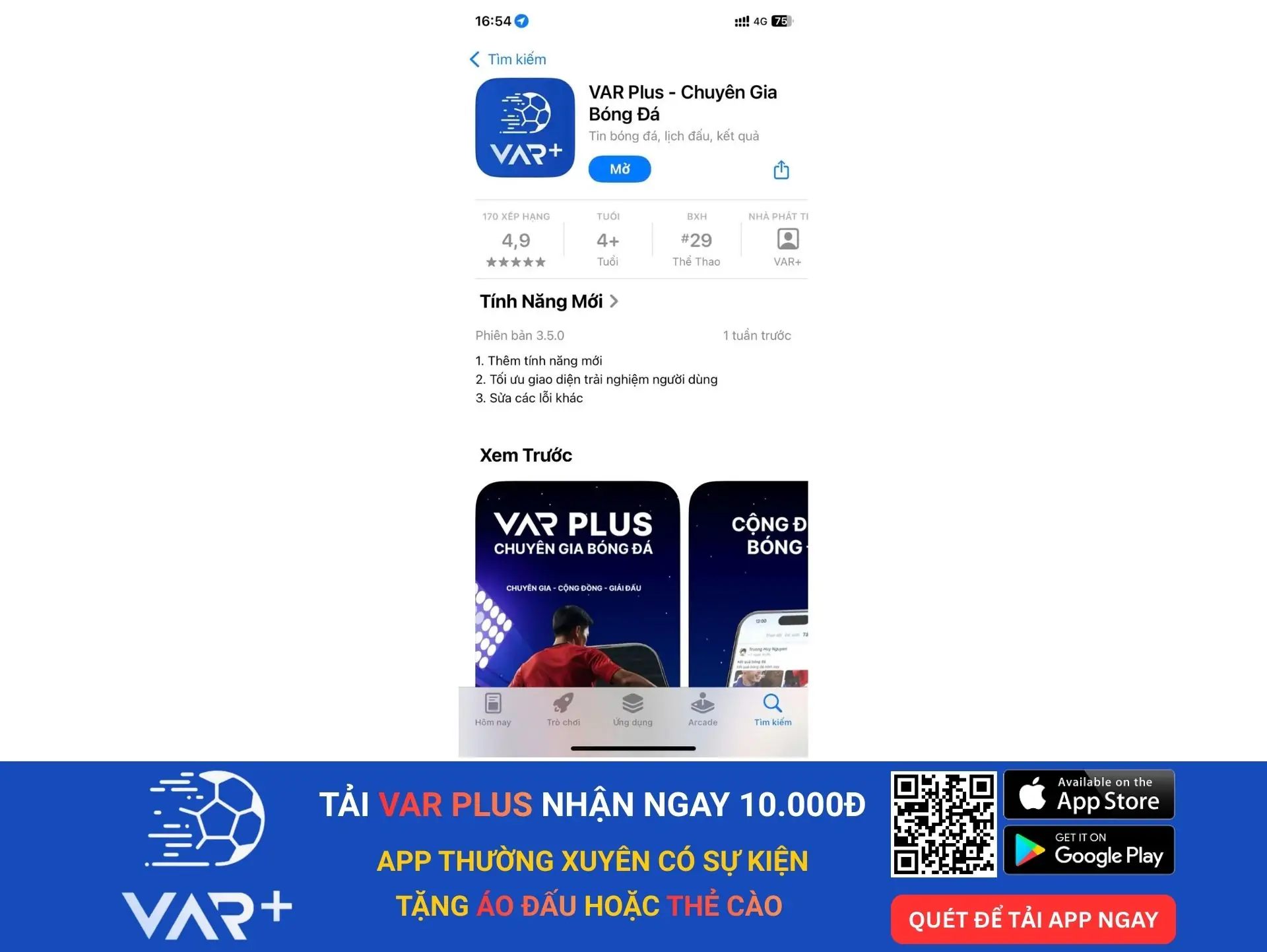 Ứng dụng tra cứu tin tức, kết quả bóng đá miễn phí 1 Ứng dụng tra cứu kết quả bóng đá trên ios và android