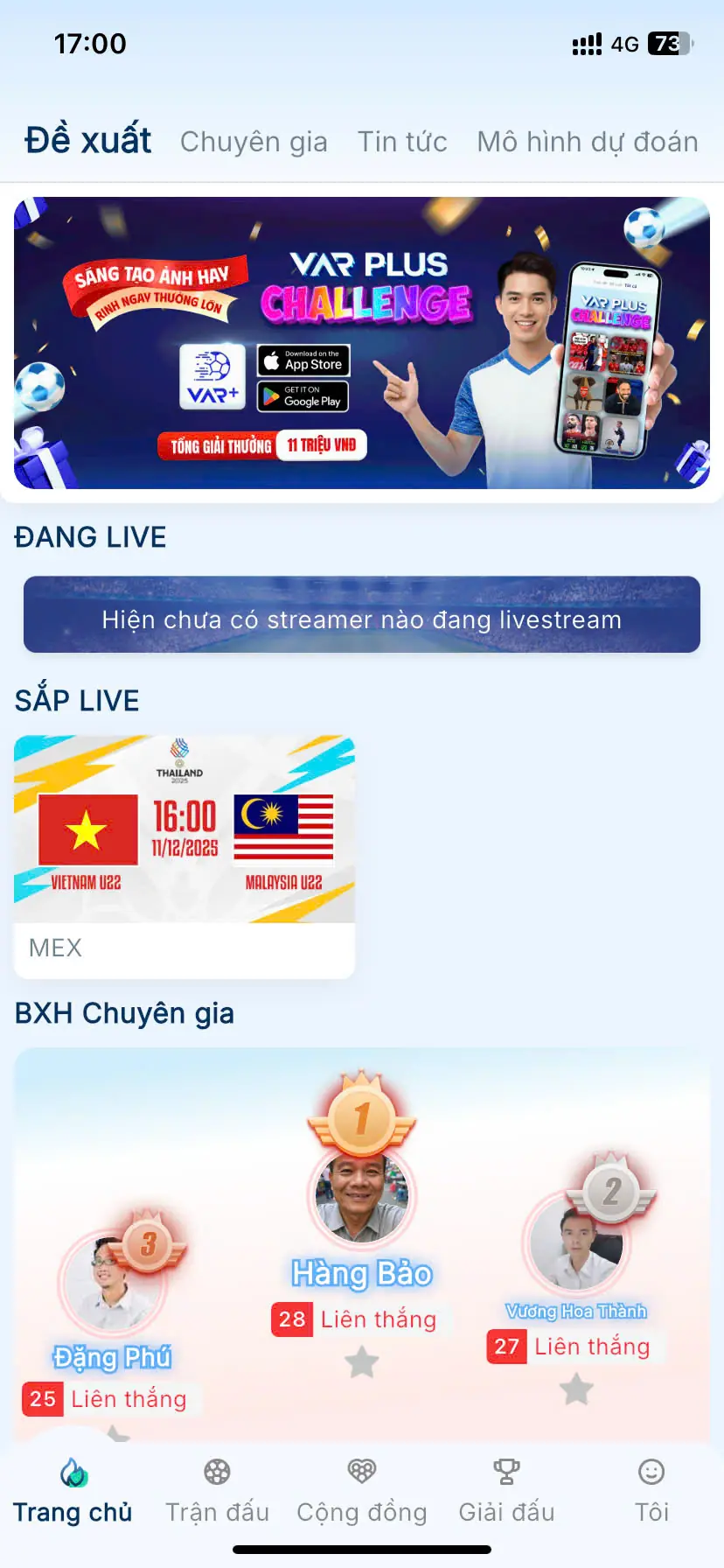 Xem bóng đá trực tiếp trên iPhone siêu mượt, nhận thẻ cào, áo đấu 2 Xem trực tiếp siêu mượt các trận đấu hot hàng ngày