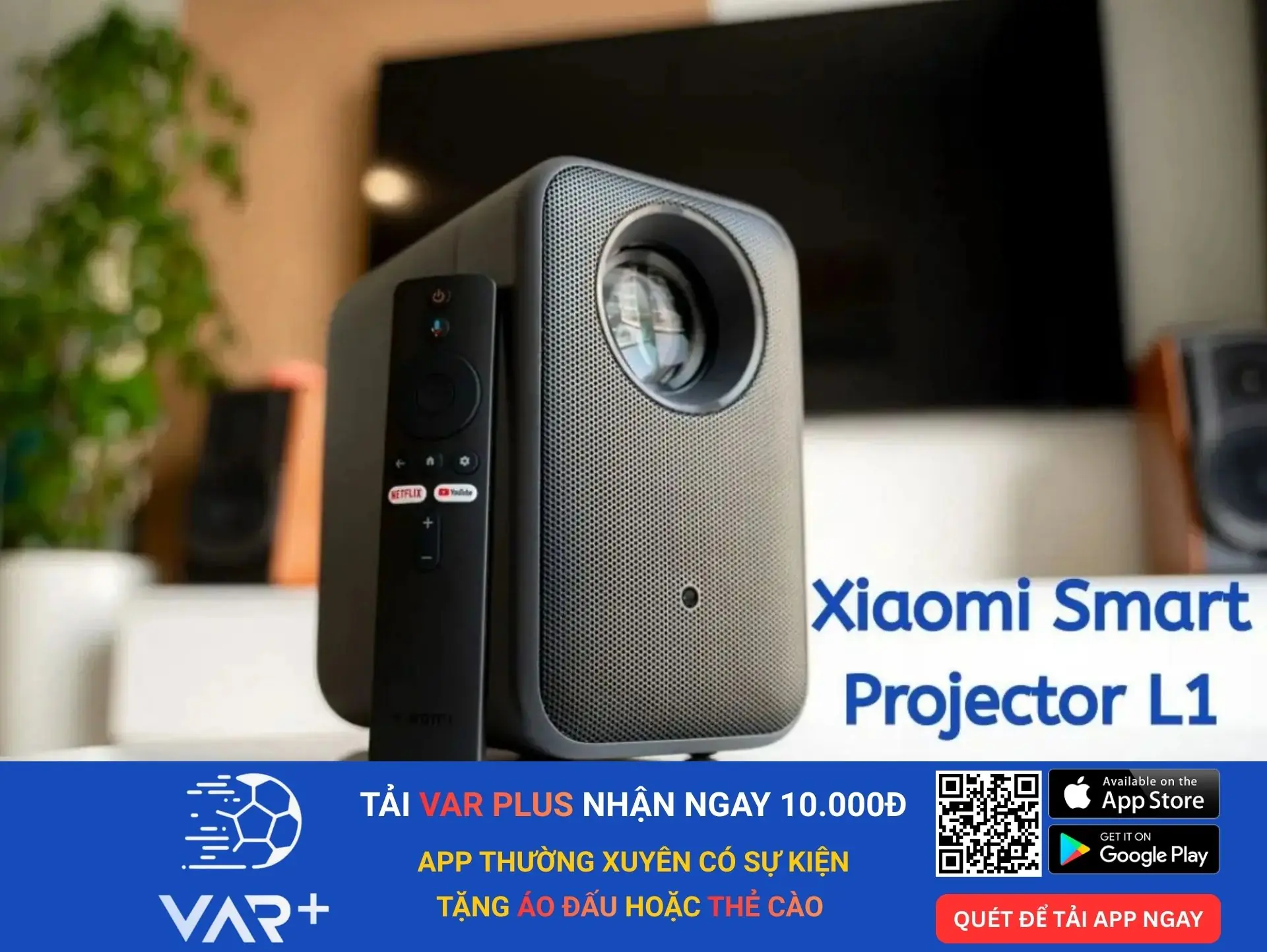Xiaomi Smart Projector L1 - Thương Hiệu Uy Tín, Công Nghệ Thông Minh