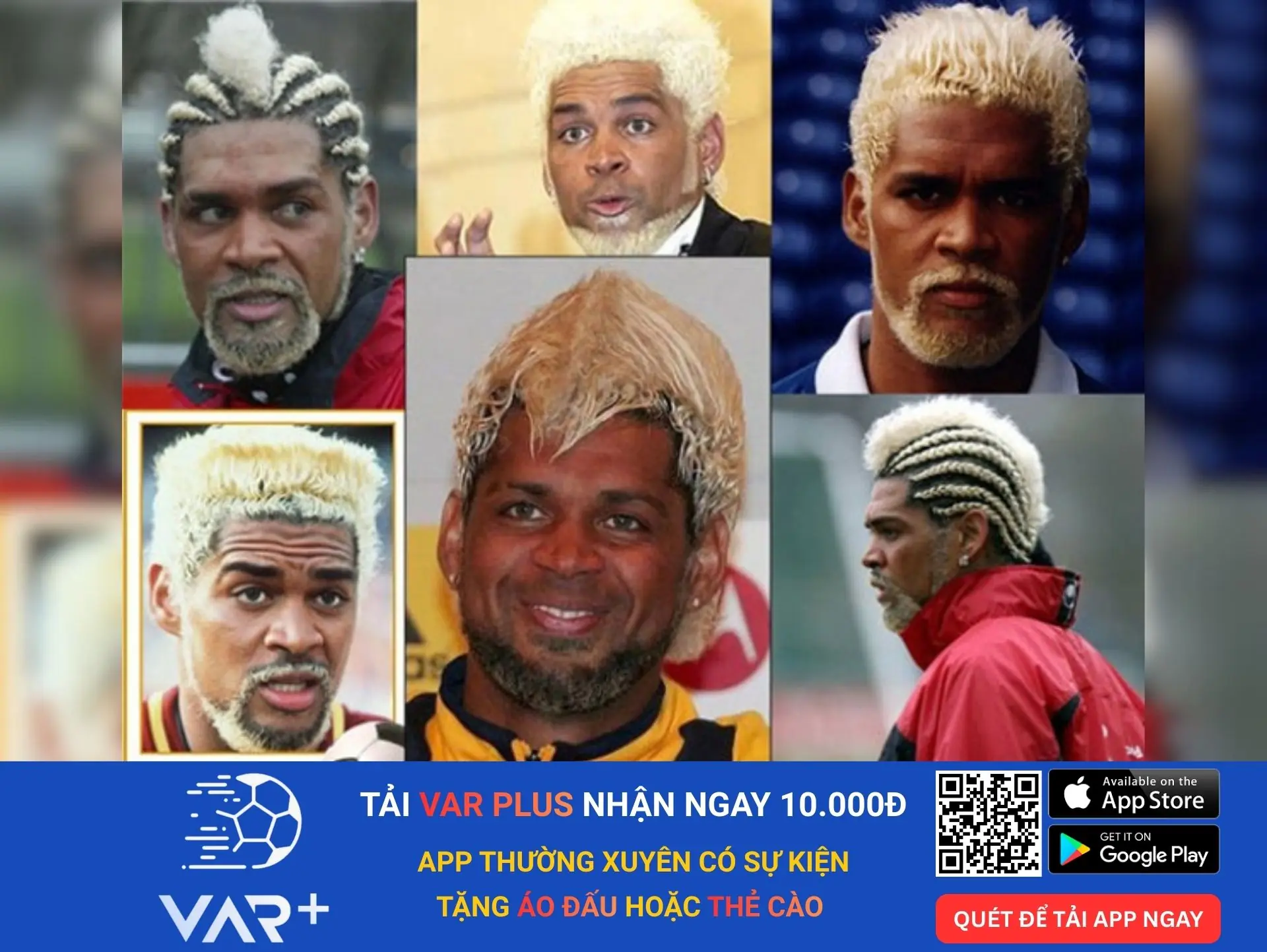 20 kiểu tóc độc lạ, dị nhất trong lịch sử các kỳ World Cup 10 Abel Xavier (Bồ Đào Nha) – Ông hoàng thuốc tẩy (2002)