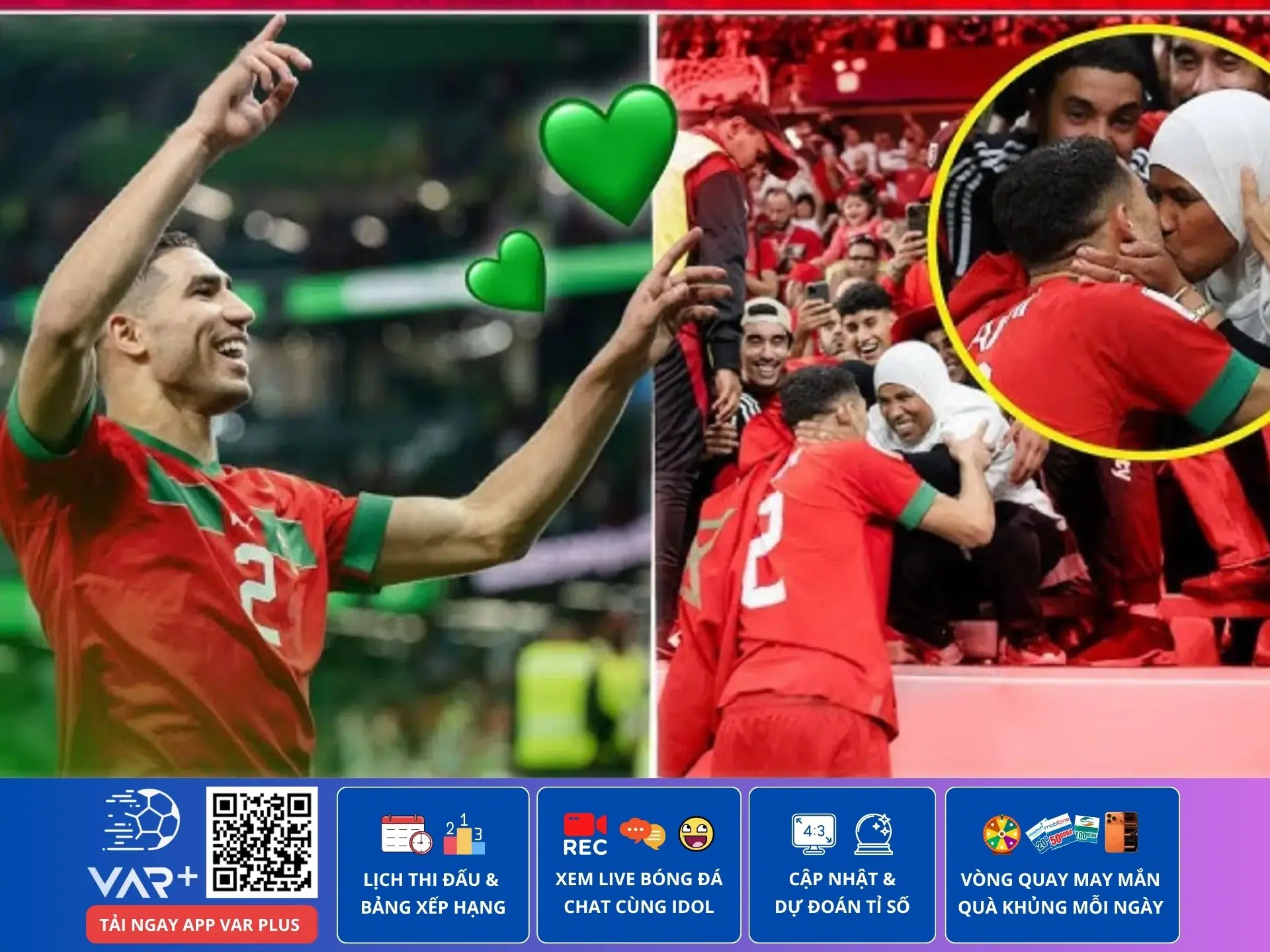 Achraf Hakimi: Đứa con hiếu thảo của Morocco 1 Achraf Hakimi: Đứa con hiếu thảo của Morocco