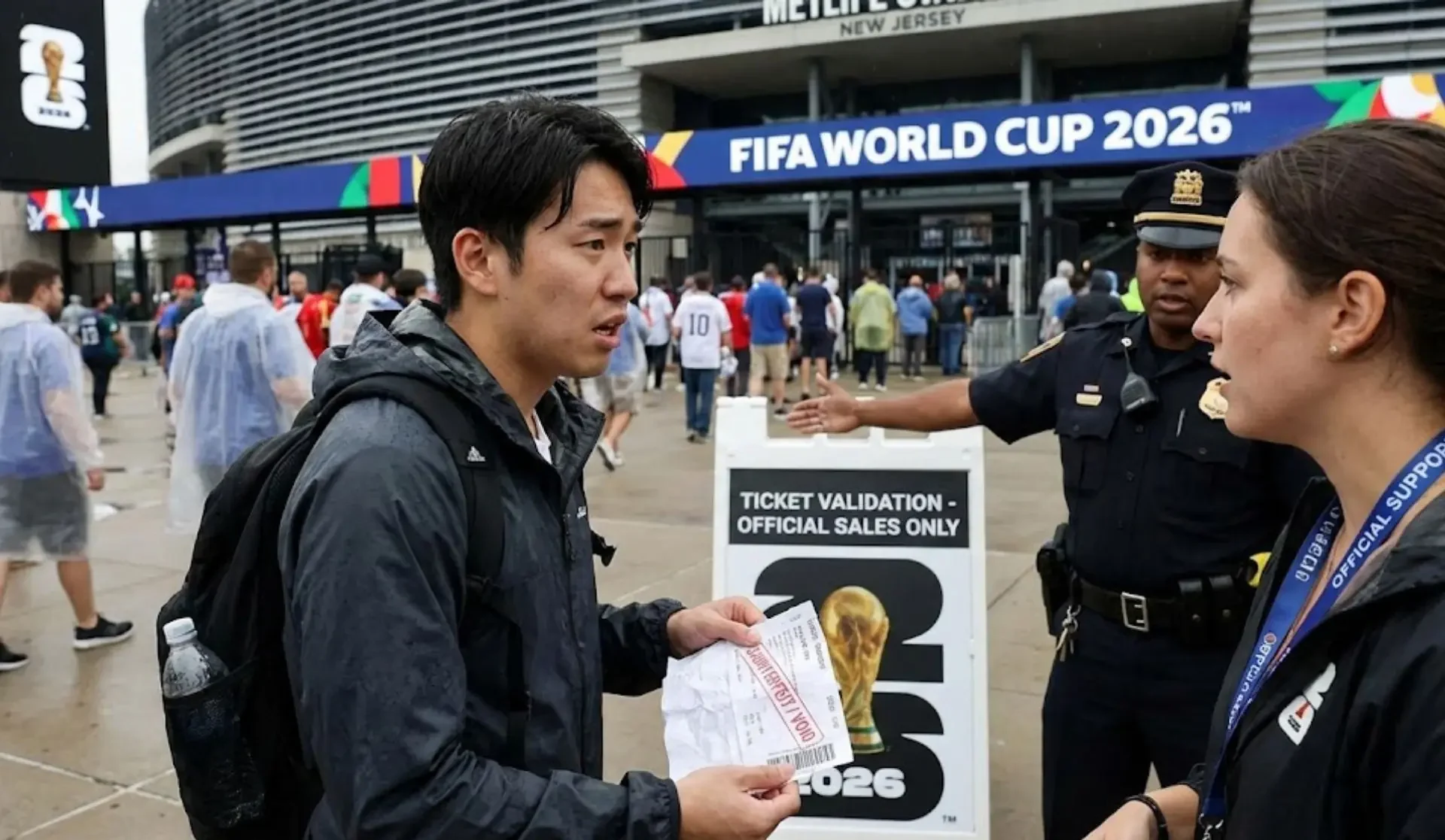 Bạn nghĩ sao nếu tốn hàng chục triệu để qua đến Mỹ và rồi không được vào sân xem World Cup?