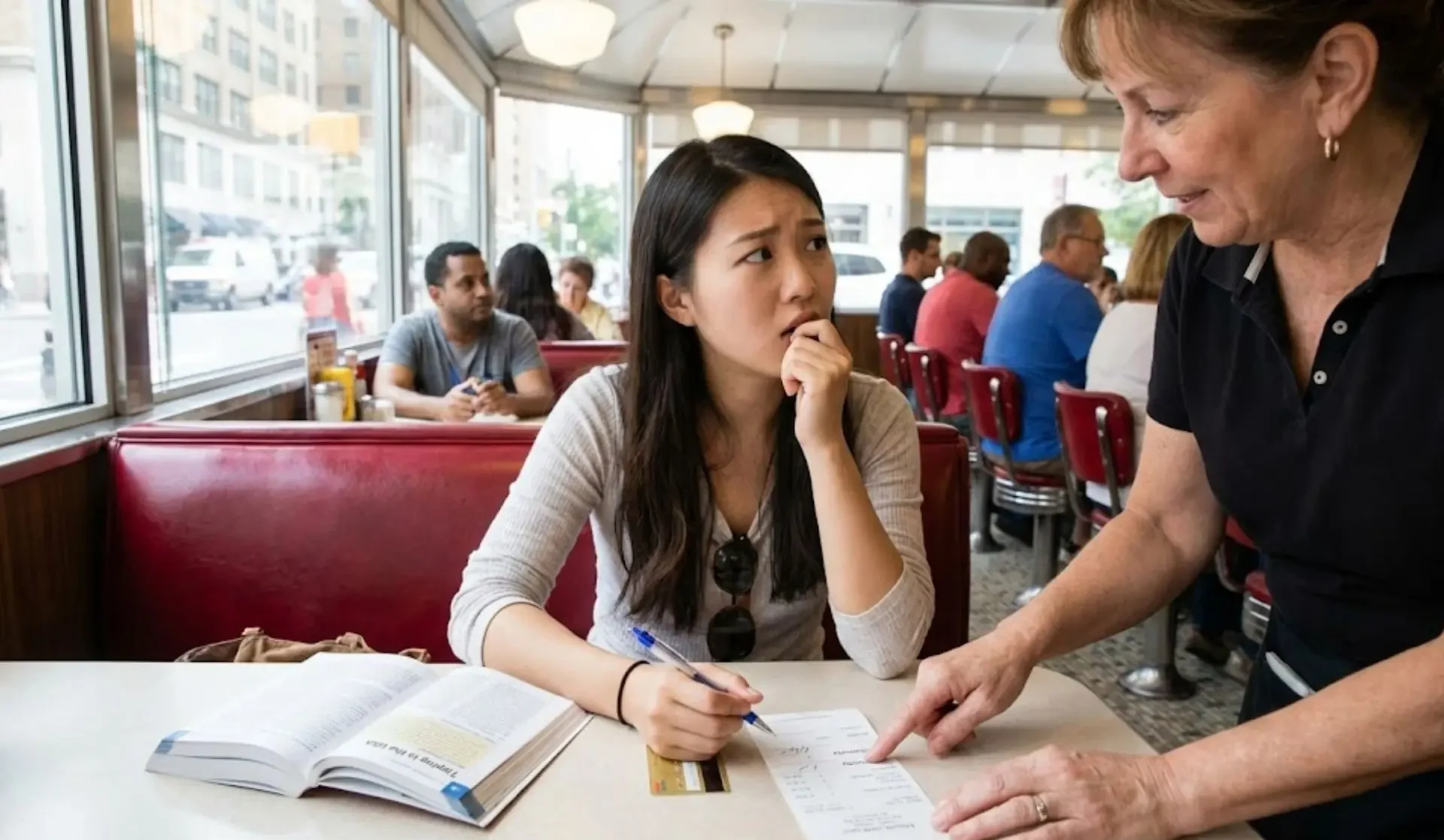 Bạn có thể sẽ thấy lạ lẫm, tuy nhiên tip tiền cho phục vụ là văn hóa ở Mỹ