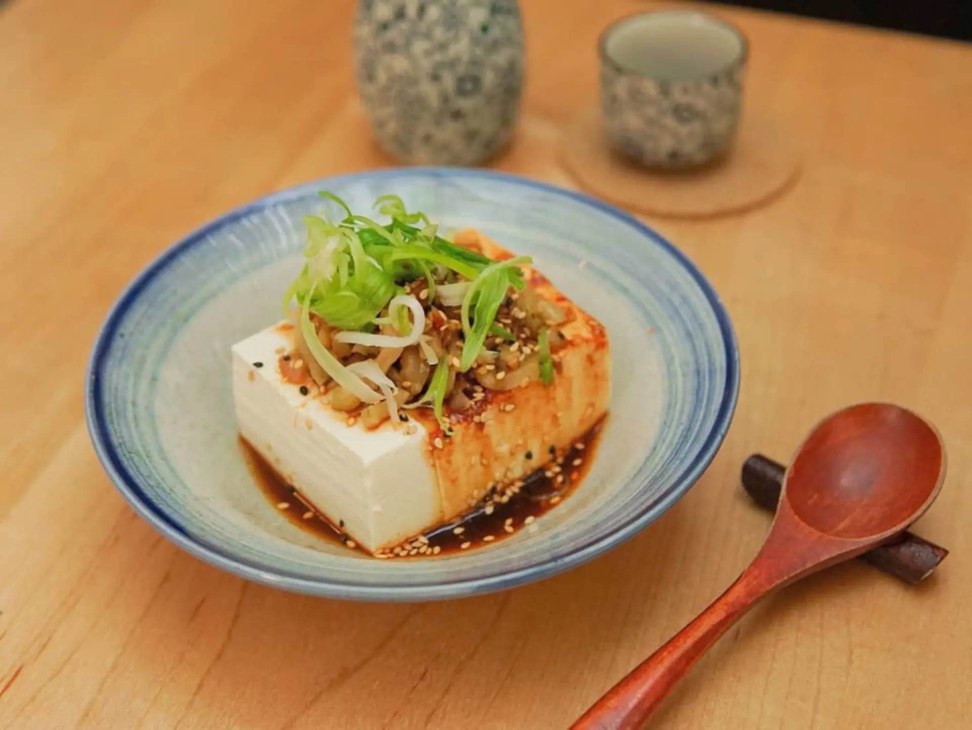 20 món ăn đêm xem World Cup không gây béo bụng hoặc nổi mụn 11 Đậu phụ lạnh (Hiyayakko)