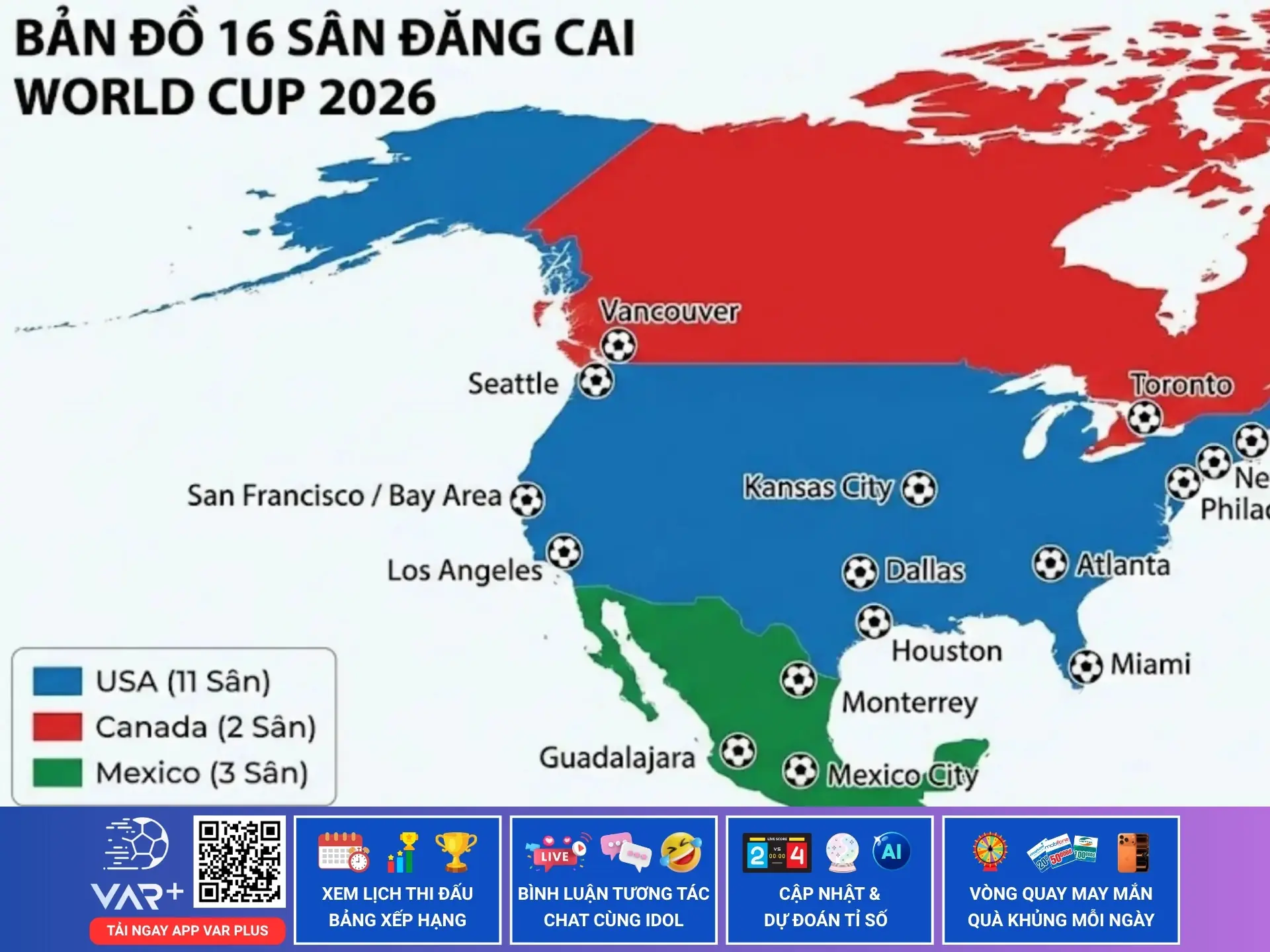 Đội tuyển nào phải di chuyển nhiều nhất khi đấu vòng bảng tại World Cup 2026 1 Đội tuyển nào sẽ phải di chuyển nhiều nhất khi đấu vòng bảng tại World Cup 2026