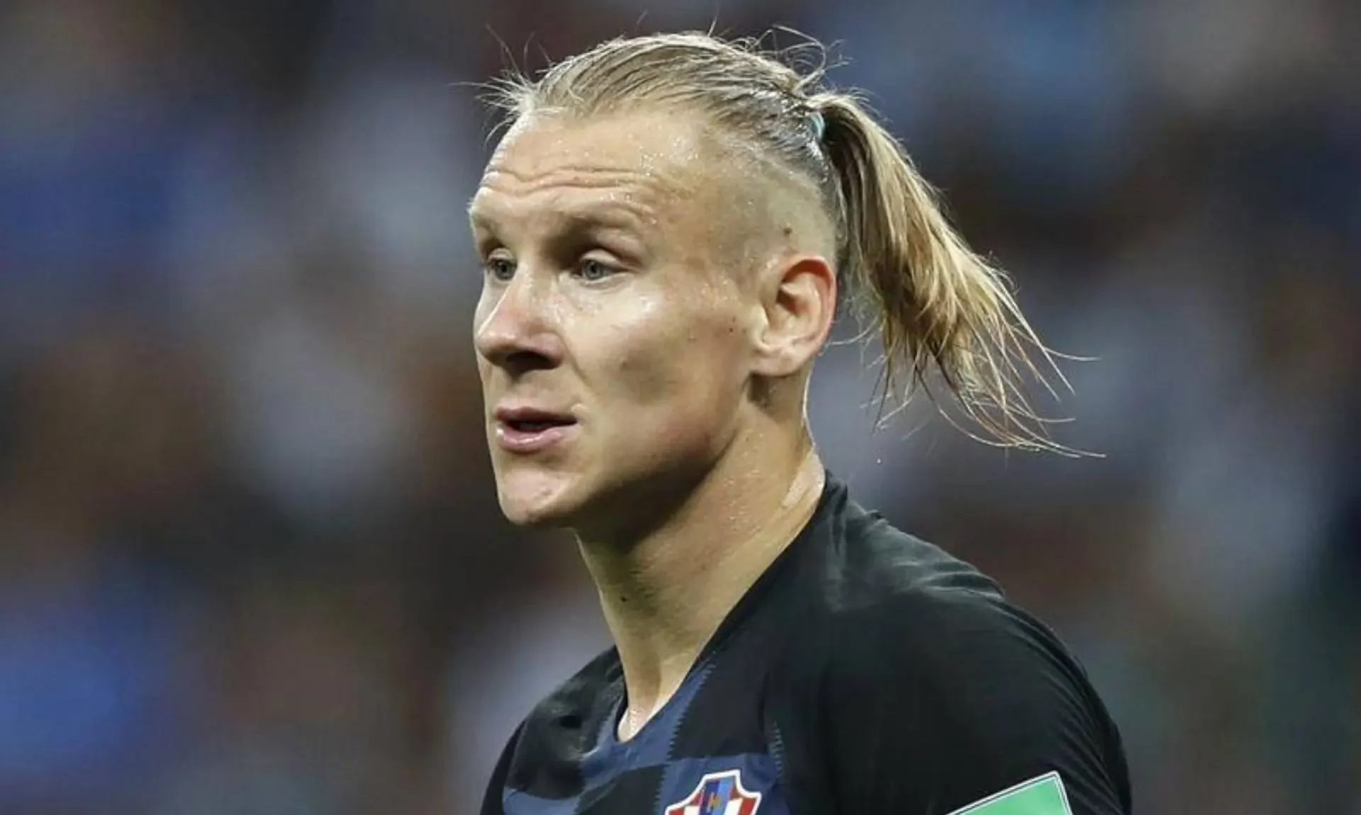 Domagoj Vida (Croatia) – Tóc đuôi ngựa buộc cao (2018)