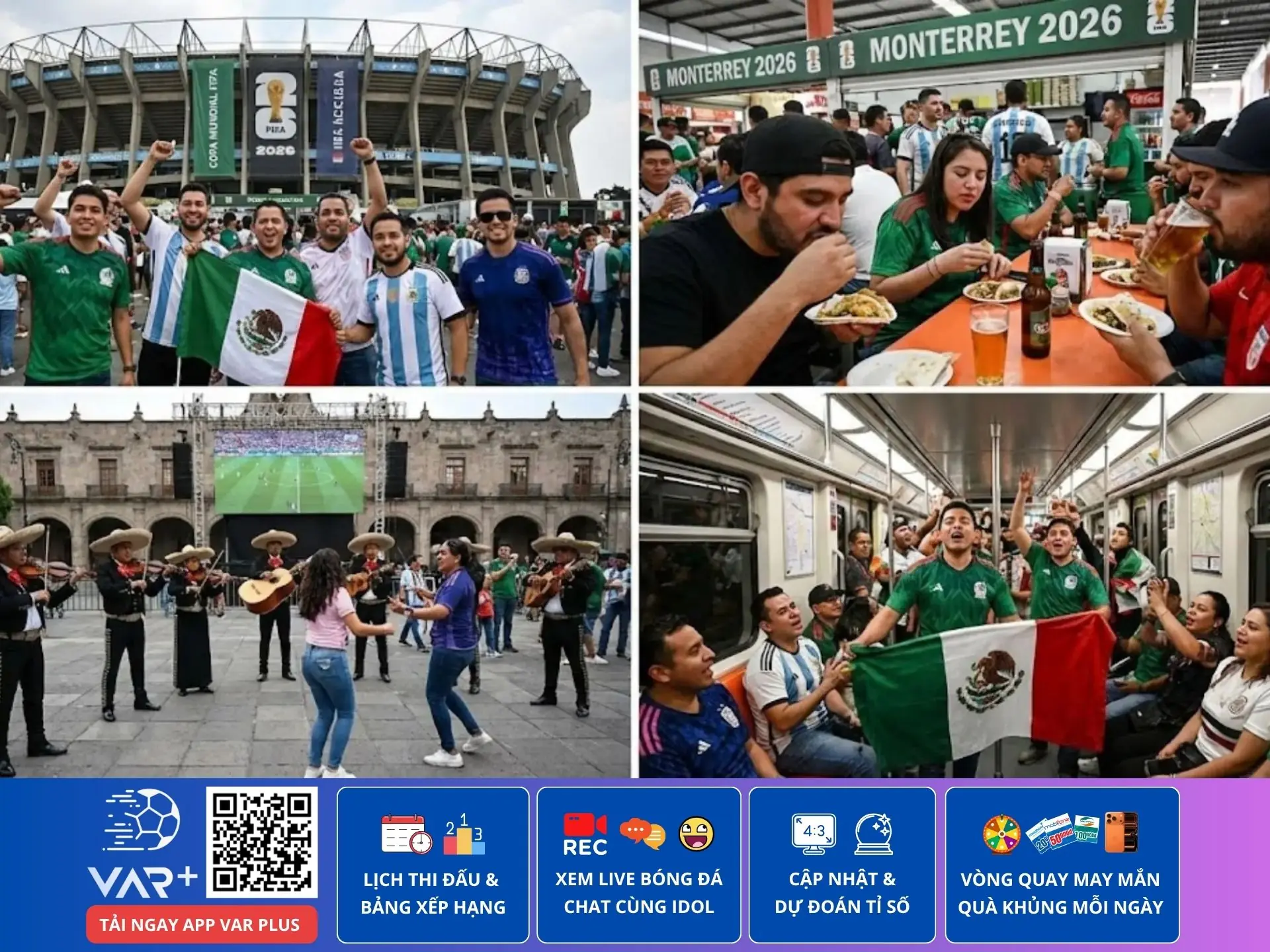 Dự đoán chi phí thực tế nếu bạn muốn đi Mexico xem World Cup 2026
