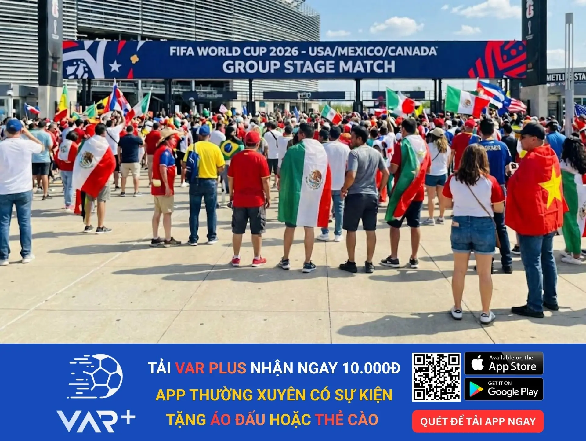 Dự đoán chi phí thực tế khi đi xem một trận vòng bảng World Cup 2026 tại Mỹ