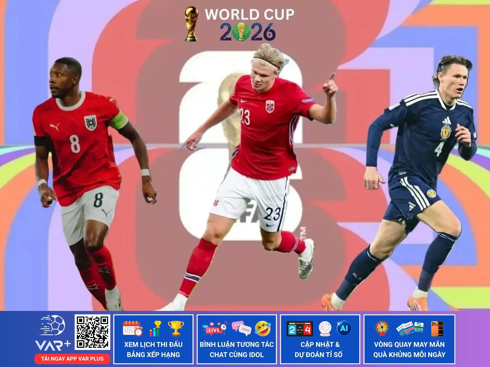 Dự đoán đội "Ngựa Ô" sáng giá nhất vòng chung kết World Cup 2026 1 Dự đoán đội "Ngựa Ô" sáng giá nhất tại vòng chung kết World Cup 2026
