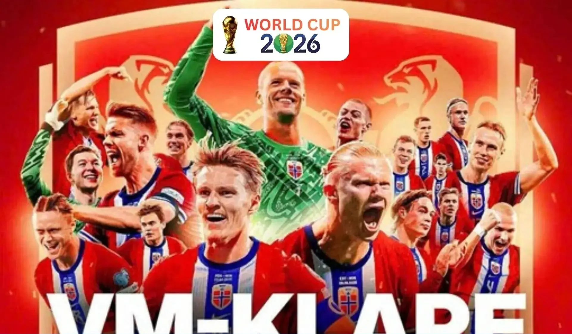 Đội tuyển Na Uy giành suất dự vòng chung kết World Cup 2026