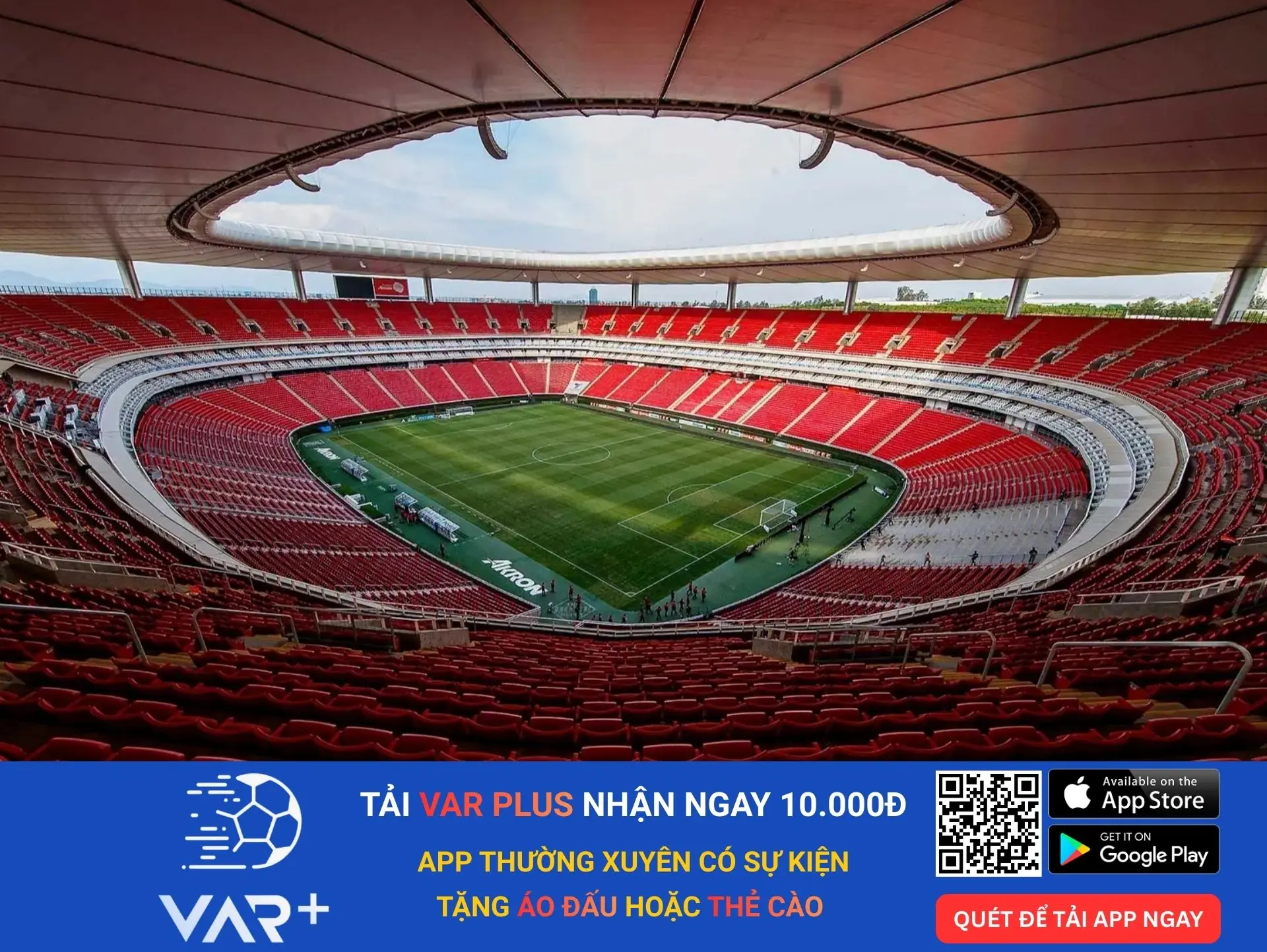 Quang cảnh sân vận động Estadio Akron