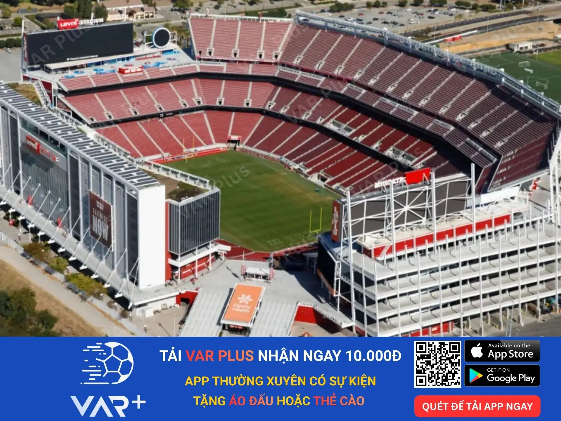 Sân vận động Levi's: đỉnh cao công nghệ tại thung lũng Silicon 1 hinh anh san van dong levis