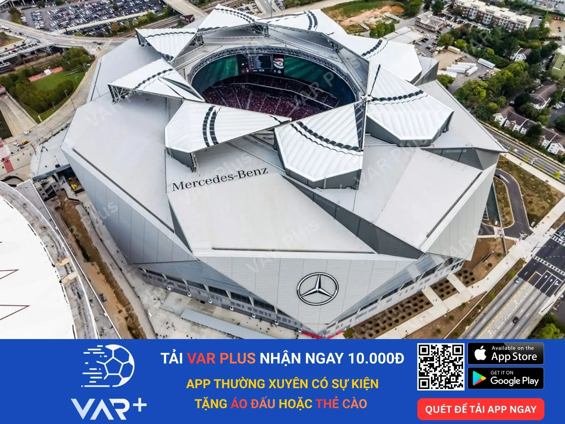 Sân vận động Mercedes-Benz, nơi tổ chức trận bán kết World Cup 2026