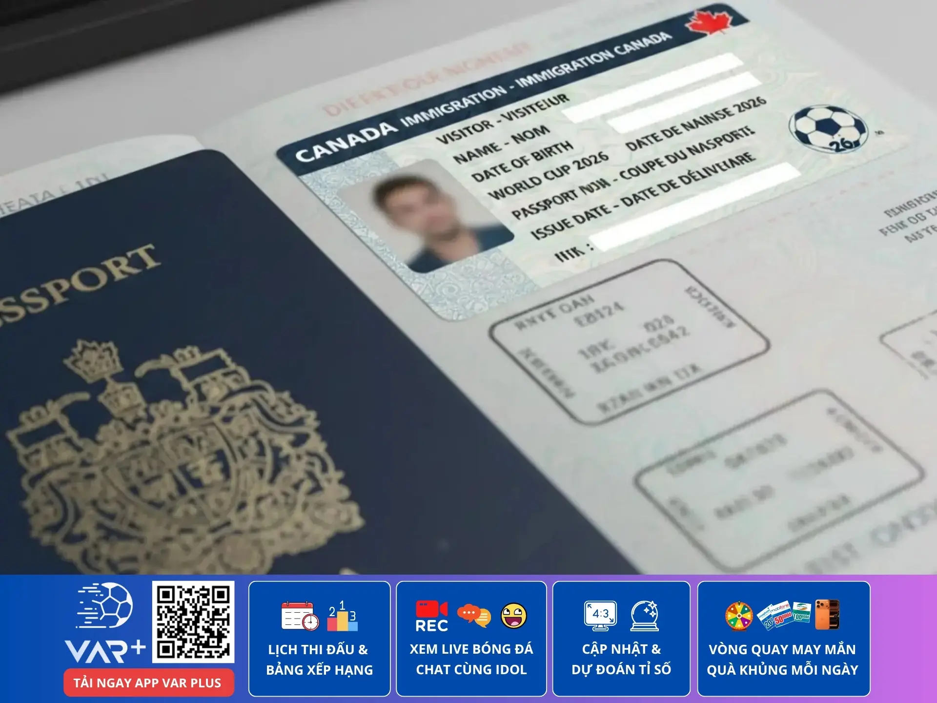 Hướng dẫn xin visa Canada đi xem World Cup 2026