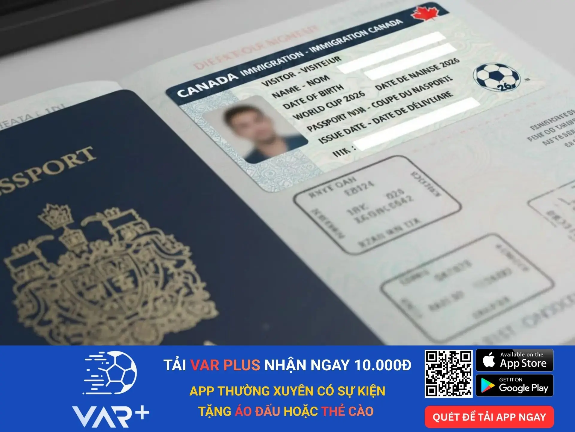 Hướng dẫn xin visa Canada (visitor visa) để dự World Cup 2026 1 Hướng dẫn xin visa Canada đi xem World Cup 2026