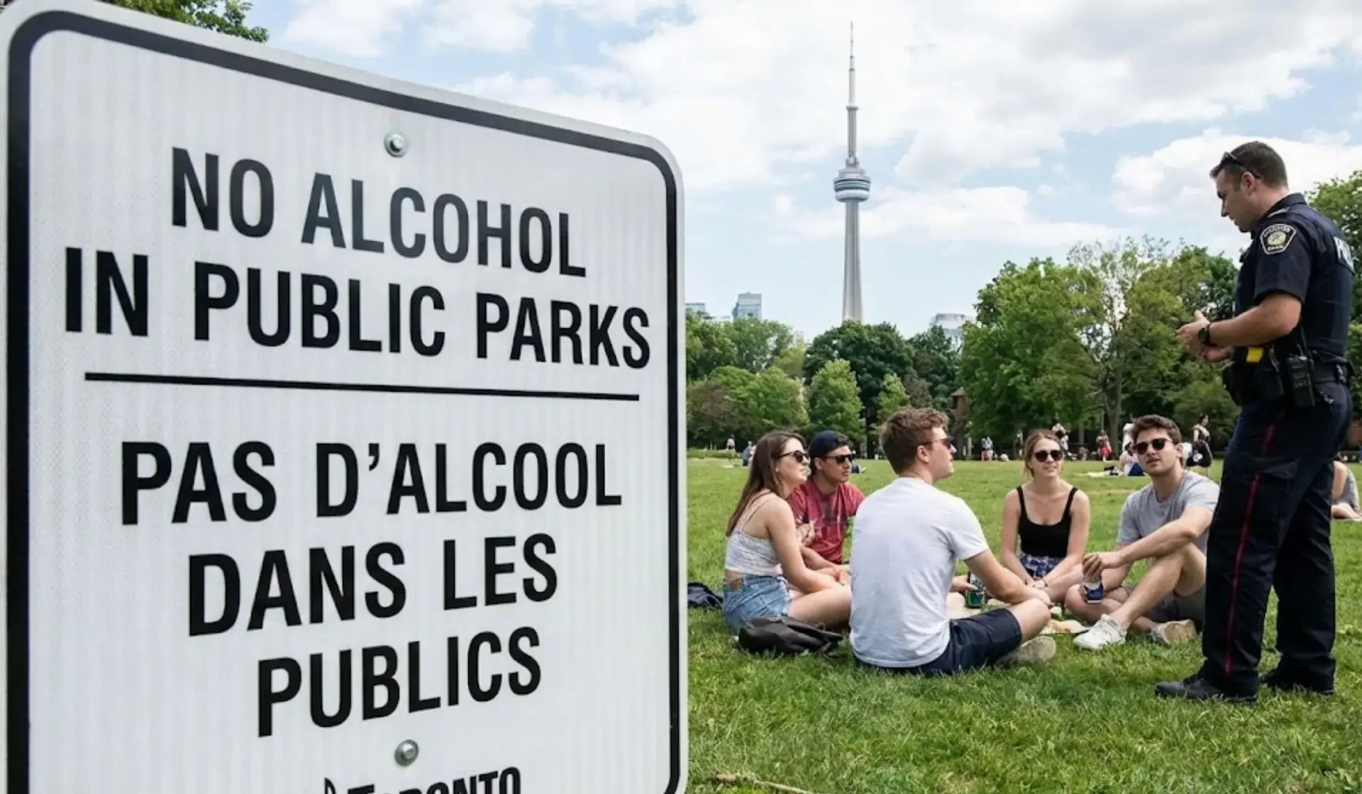 Không nên uống rượu bia ở nơi công cộng, bạn có thể bị phạt