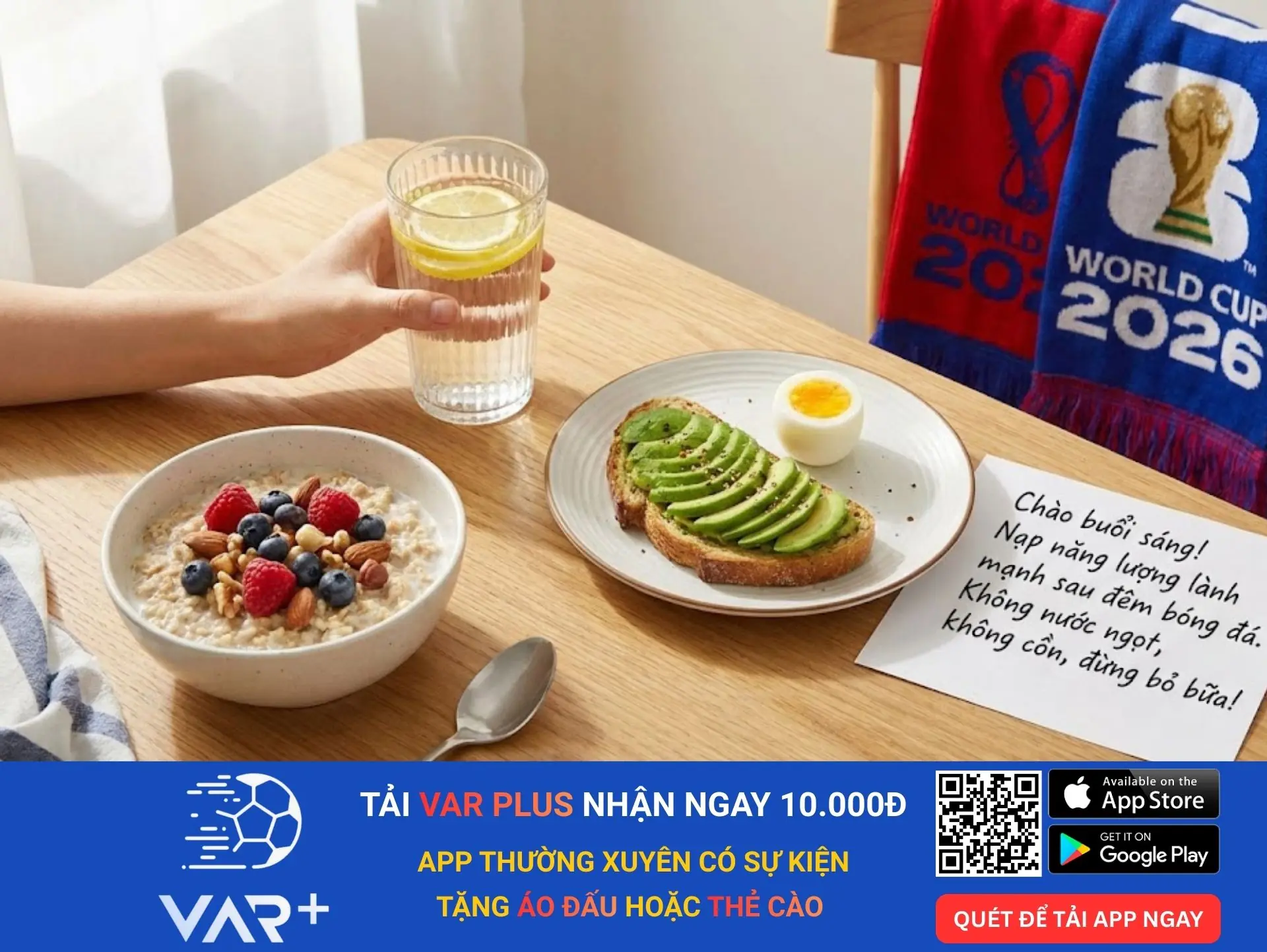 Không dùng các thức uống quá nhiều đường, không rượu b ia, không bỏ bữa sáng