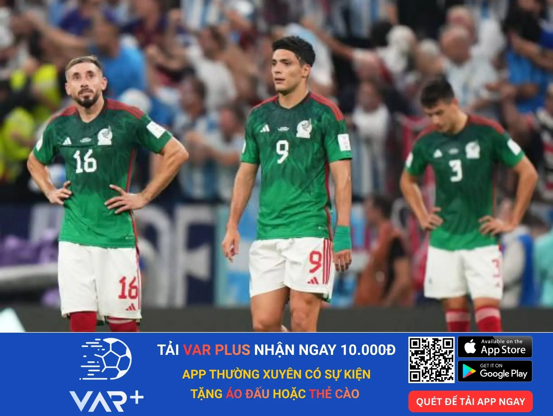 Mexico thường bị loại ở vòng knock out World Cup