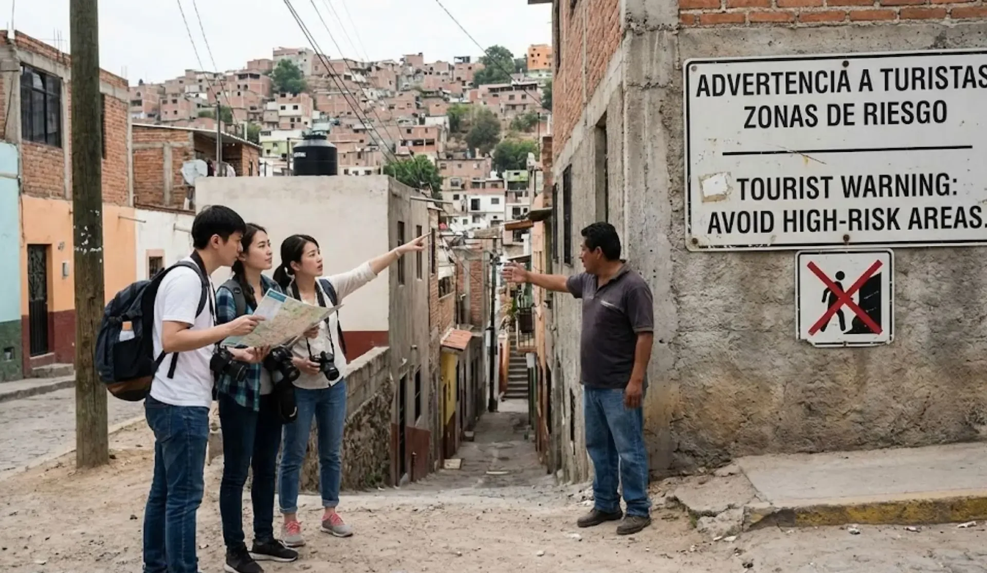 Nên tránh xa các khu ổ chuột tại Mexico để đảm bảo an toàn