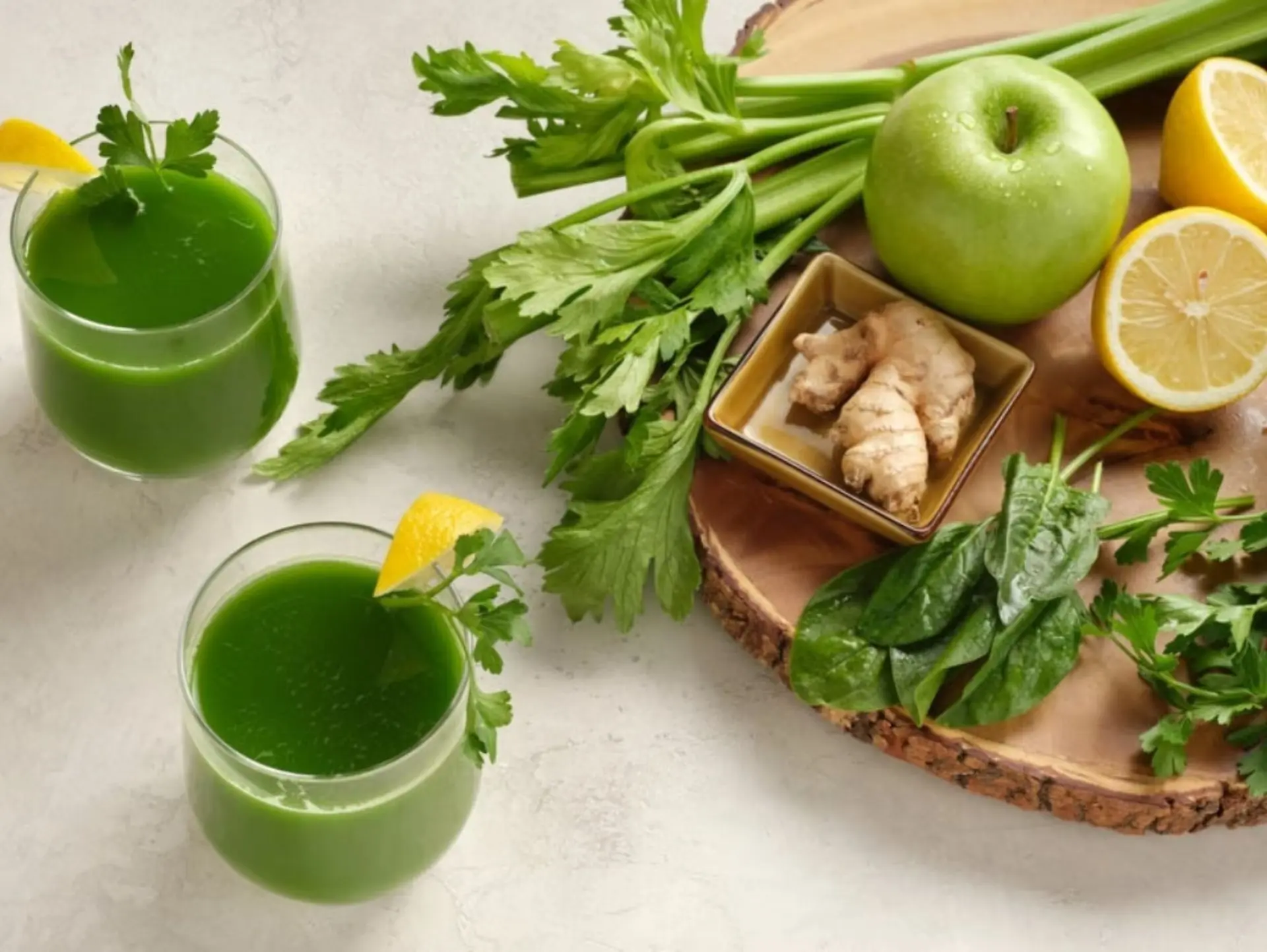 20 món ăn đêm xem World Cup không gây béo bụng hoặc nổi mụn 19 Nước ép cần tây + táo xanh