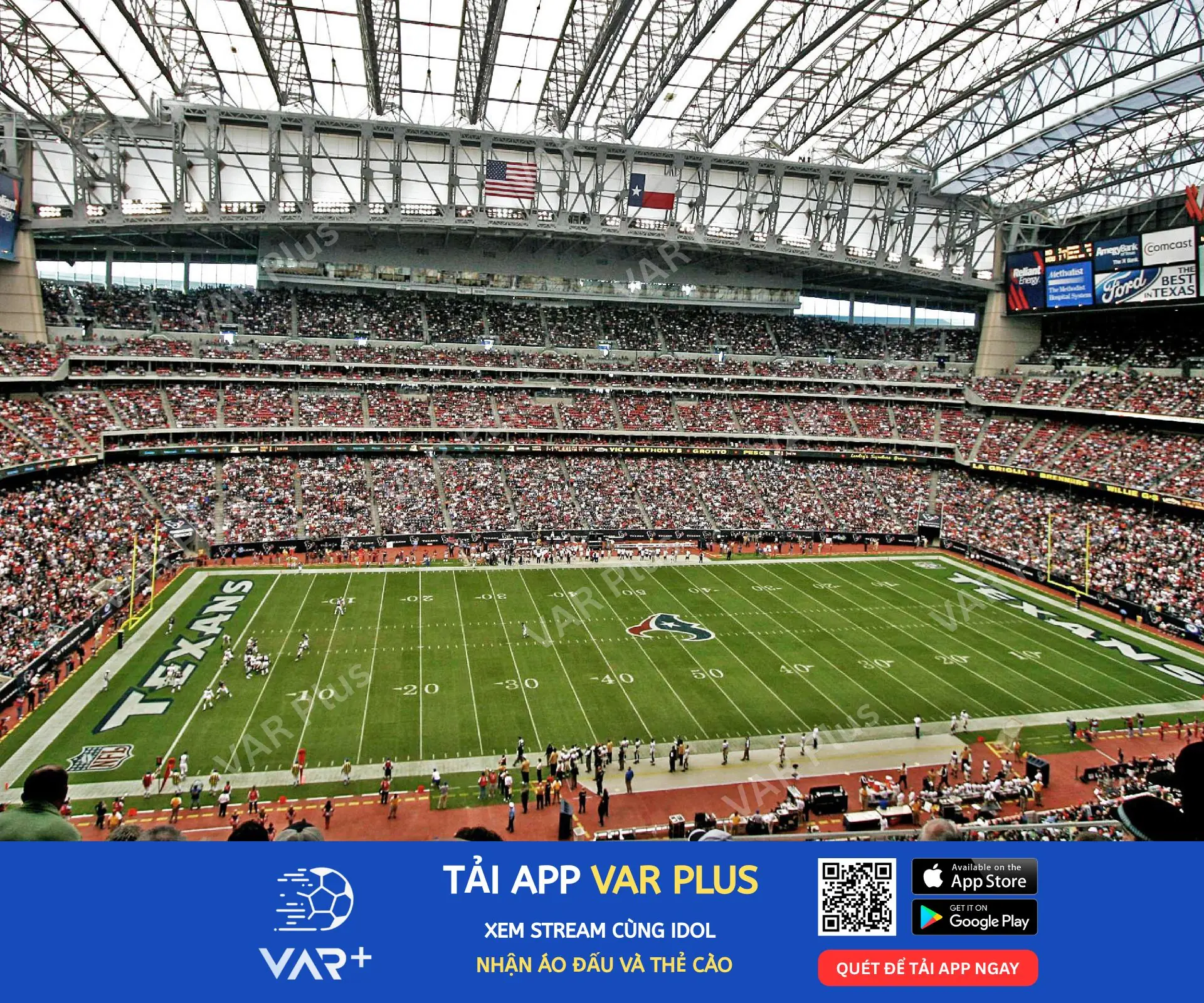 Sân vận động NRG: "Gã khổng lồ" tiên phong 2 Quảng cảnh bên trong sân vận động NRG