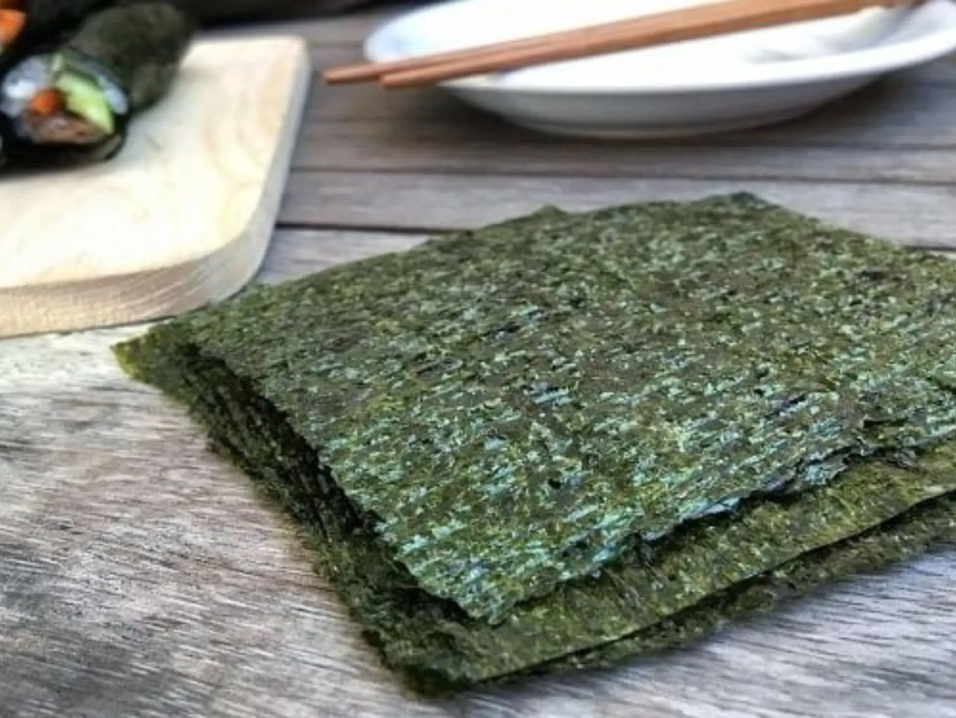 20 món ăn đêm xem World Cup không gây béo bụng hoặc nổi mụn 4 Rong biển nướng (Roasted Seaweed)