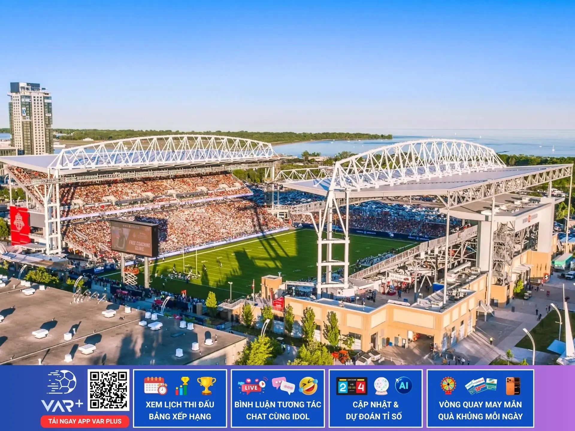 Sân BMO Field: "Trái tim" bóng đá Canada và thách thức tại kỳ World Cup 2026