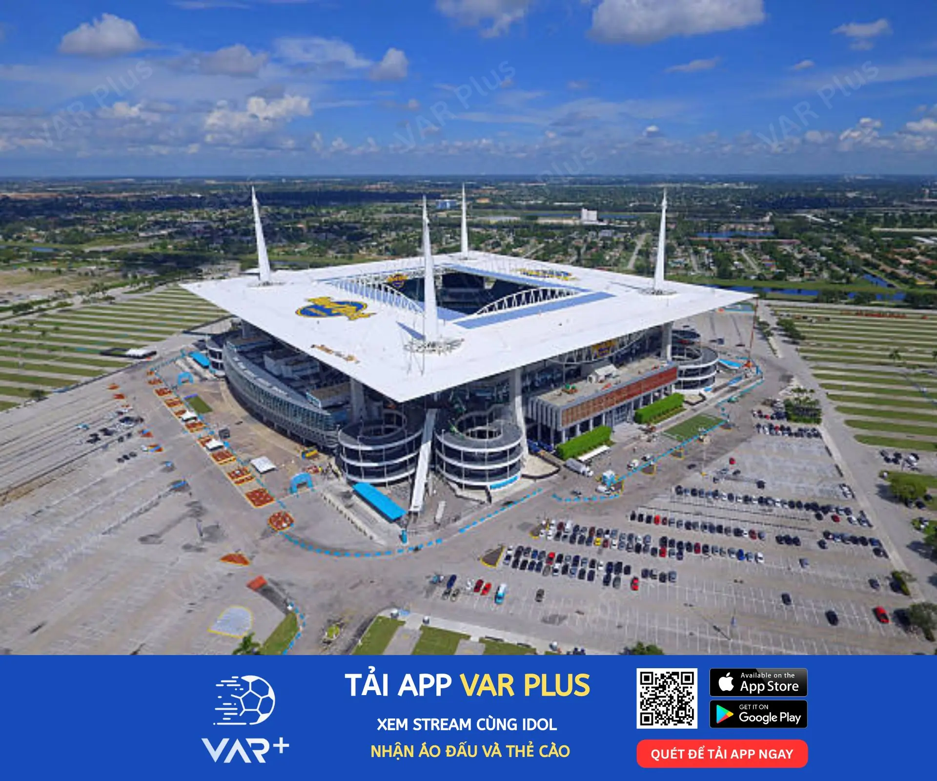 Sân vận động Hard Rock sẽ tổ chức 7 trận đấu tại World Cup 2026 