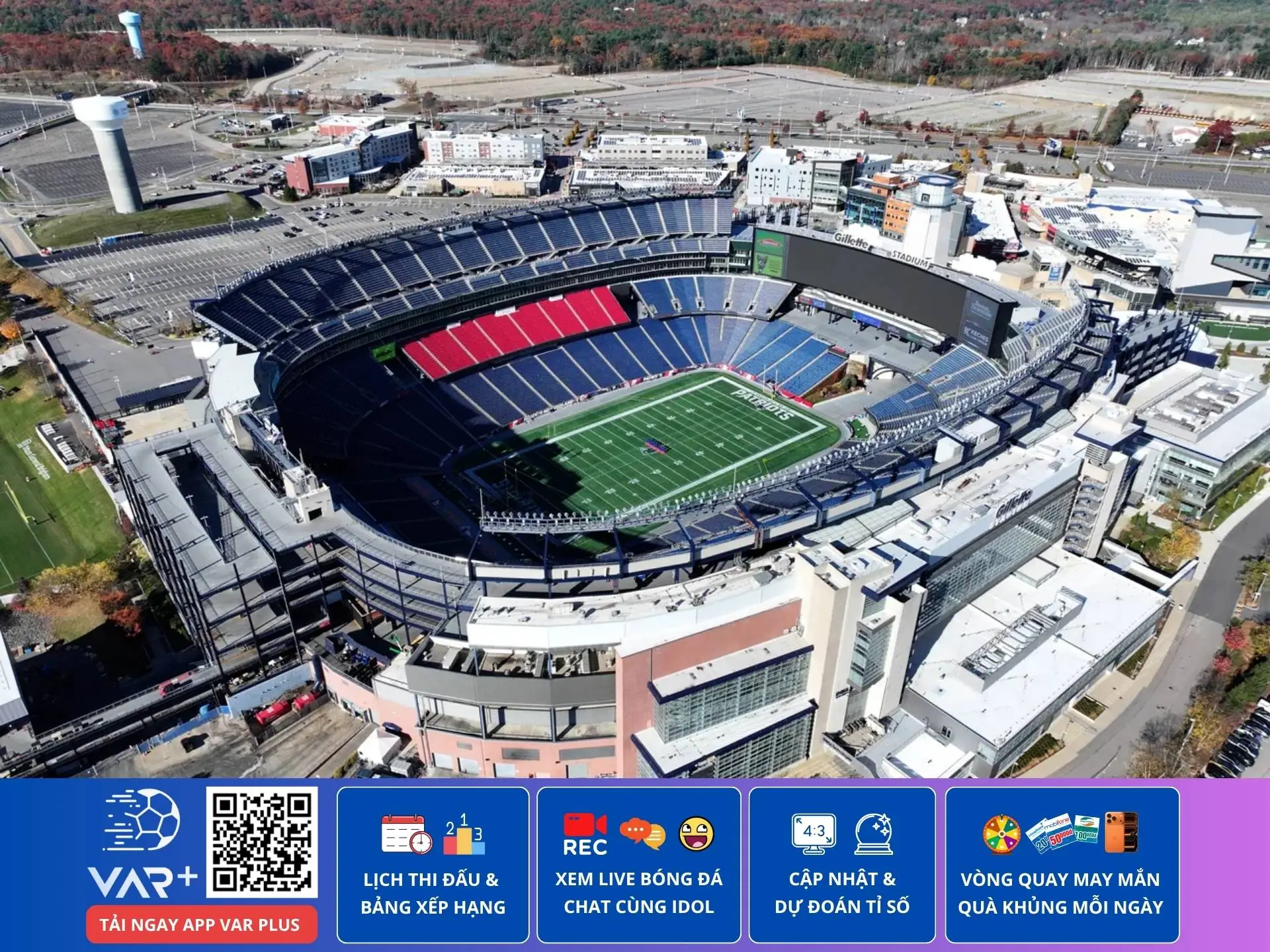 Sân vận động Gillette: Pháo đài của những nhà vô địch