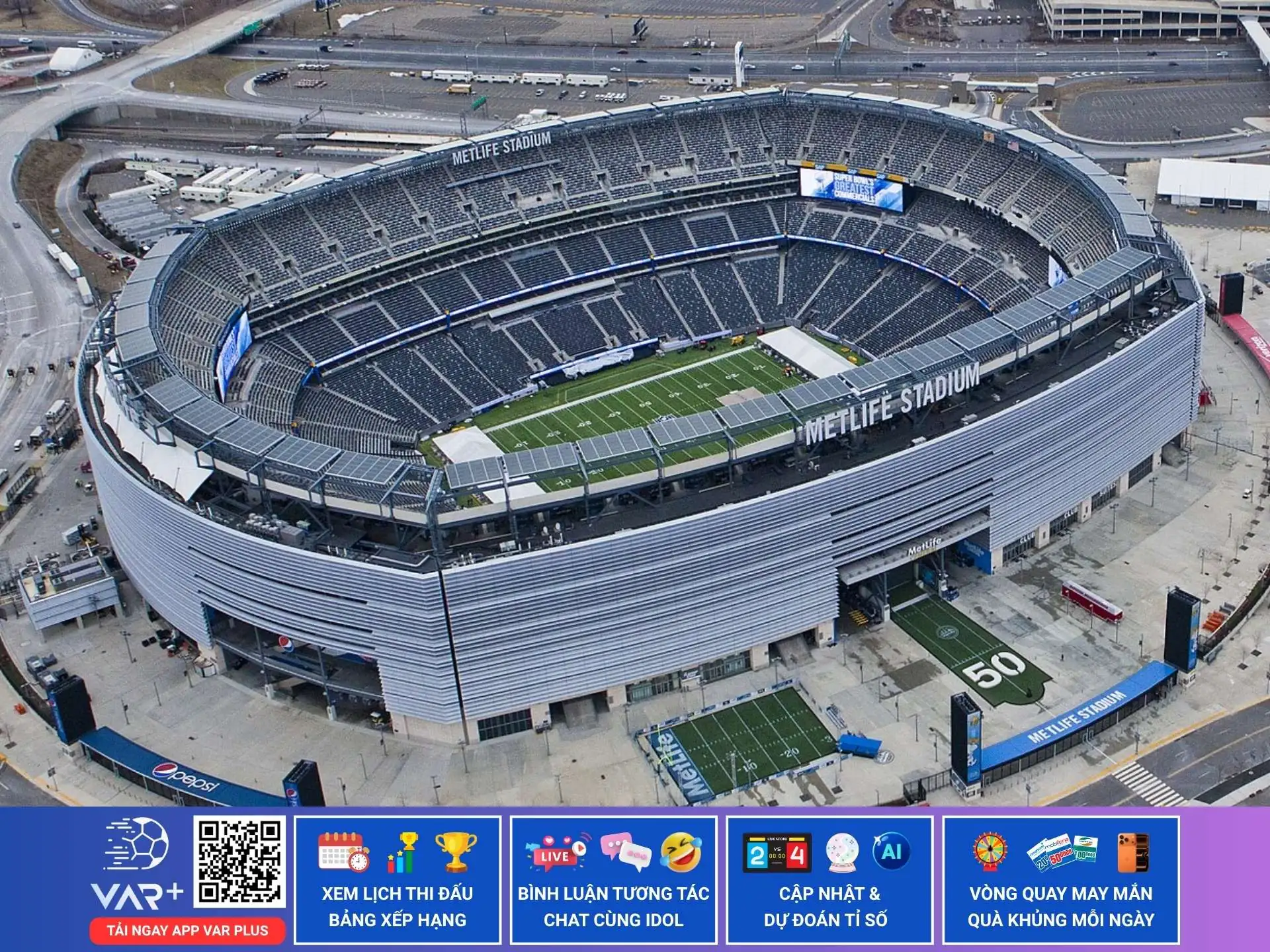 Sân vận động MetLife và sứ mệnh lịch sử tại World Cup 2026 1 Sân vận động MetLife và sứ mệnh lịch sử tại kỳ World Cup 2026