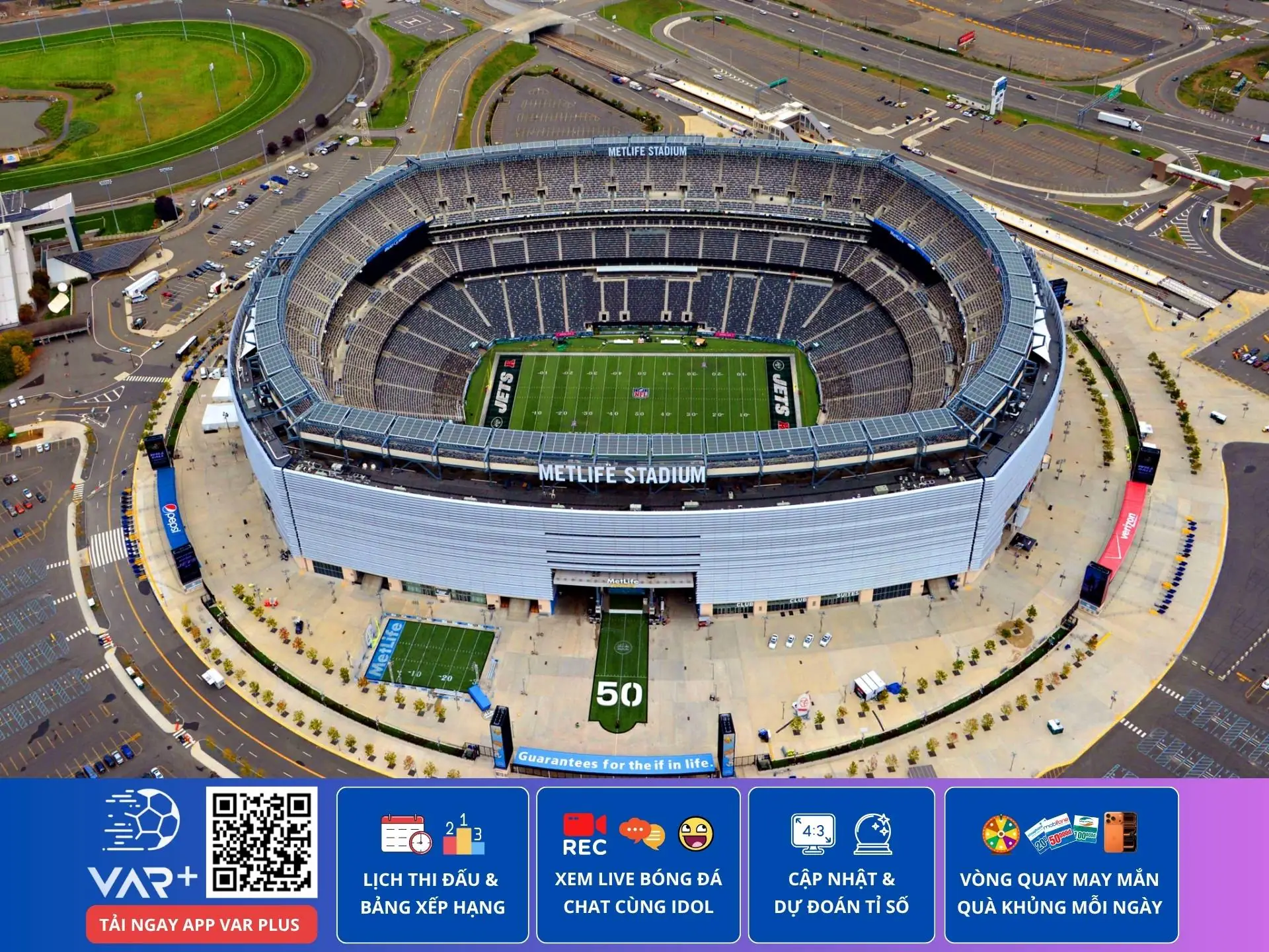 Sân vận động MetLife và sứ mệnh lịch sử tại World Cup 2026