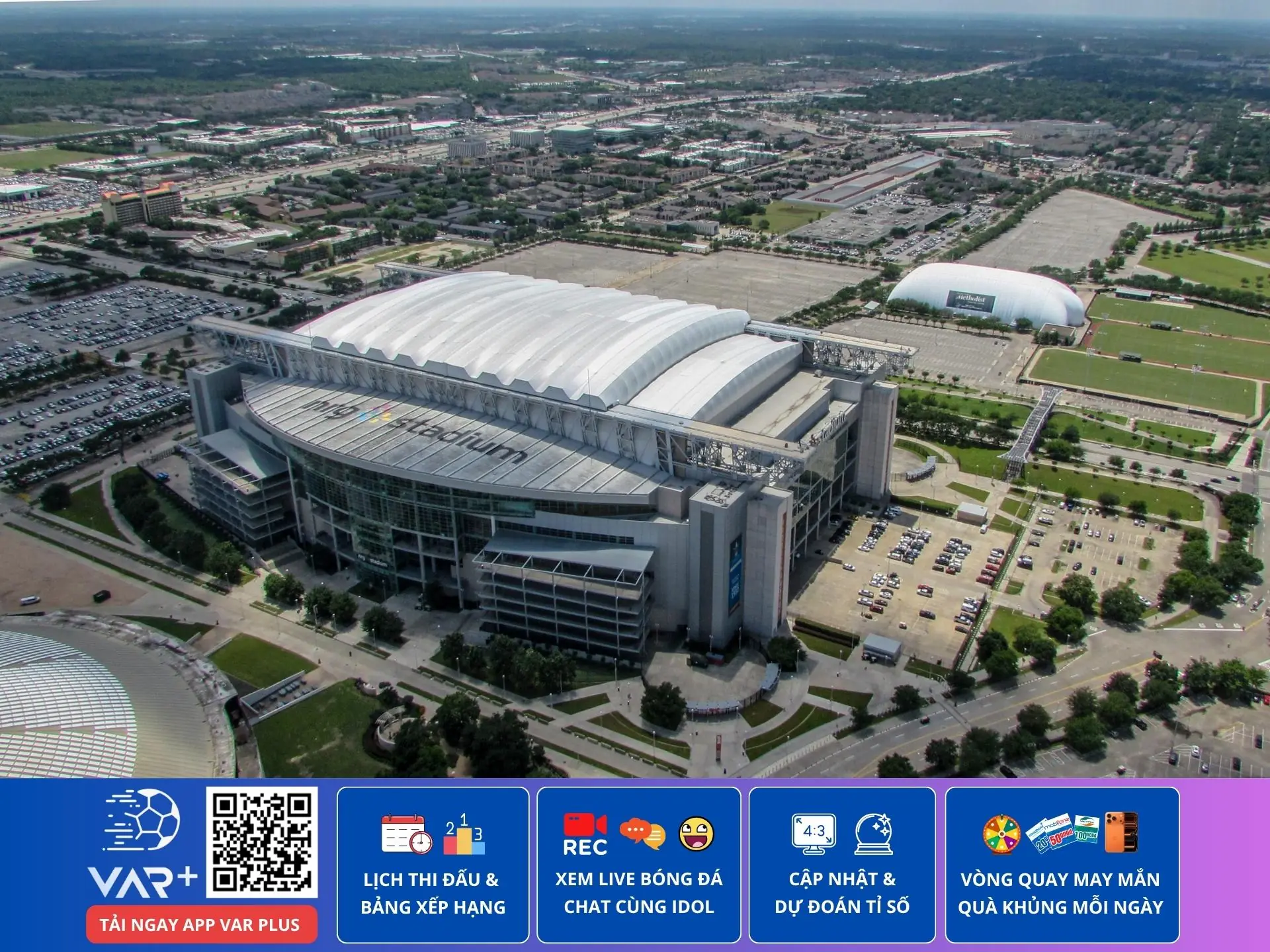 Sân vận động NRG: "Gã khổng lồ" tiên phong