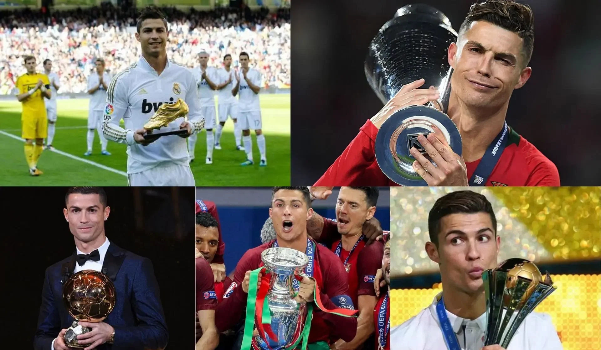 Sự nghiệp huy hoàng của Cristiano Ronaldo